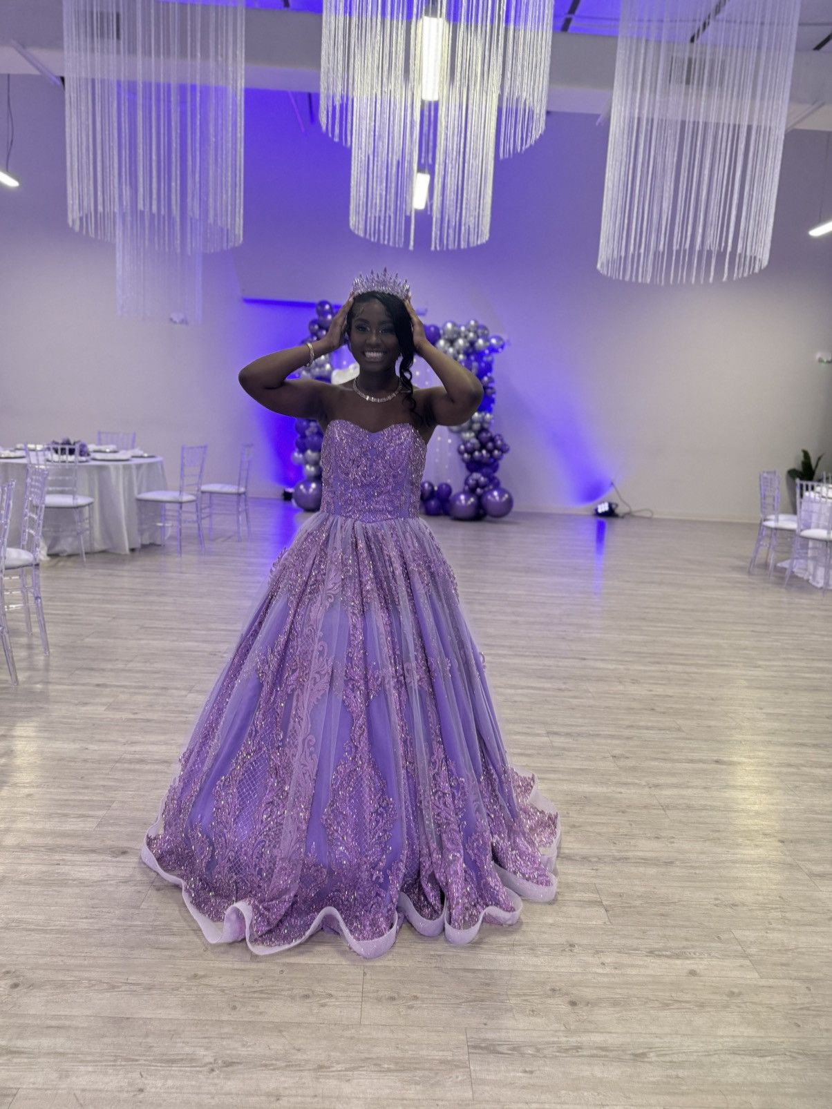Other Lilac Ball Gown Size S / US 4 / IT 40 - 1 Thumbnail