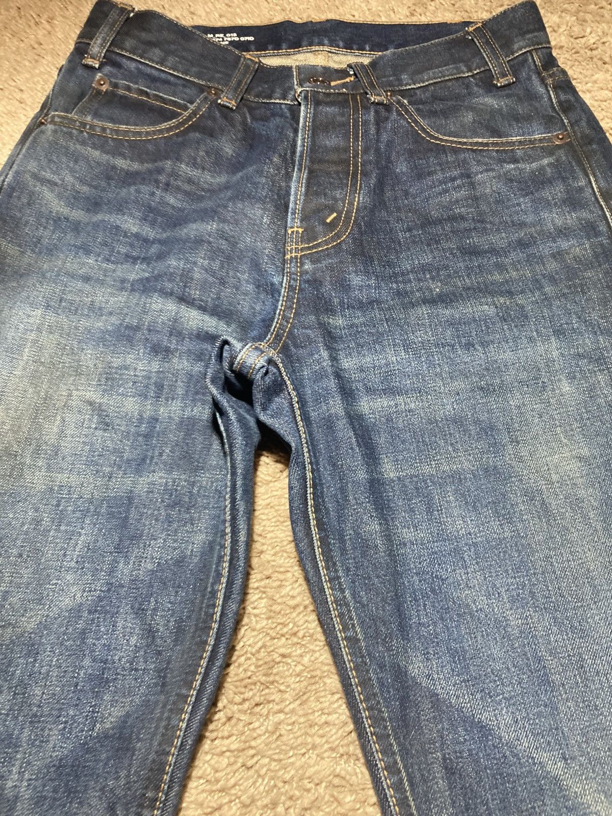 Celine AW24 Celine Indigo Dark Wash Straight Leg Kurt Jeans Hedi Size US 26 / EU 42 - 4 Thumbnail