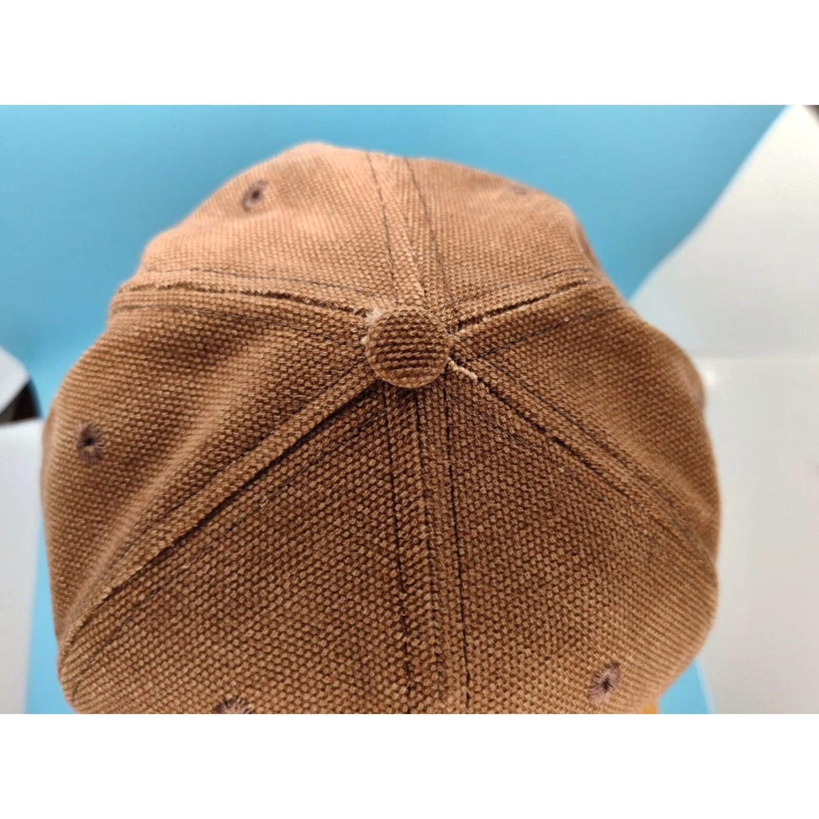 Dickies VINTAGE Dickies Men Snapback Hat 75th Anniversary Limited Edition USA Brown Canvas One Size Adjustable Rare Size ONE SIZE - 4 Thumbnail