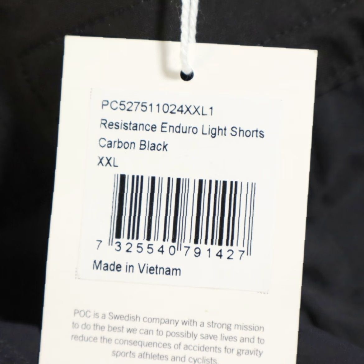 Vintage POC Stretch MTB Resistance Enduro Light Nylon Microfiber Athletic Shorts Black Men's 2XL Size US 39 - 7 Thumbnail