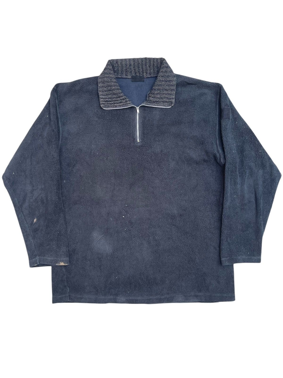 C.P. Company × Vintage Vintage C.P. Company Half Zip Fleece Pullover Size US M / EU 48-50 / 2 - 1 Thumbnail