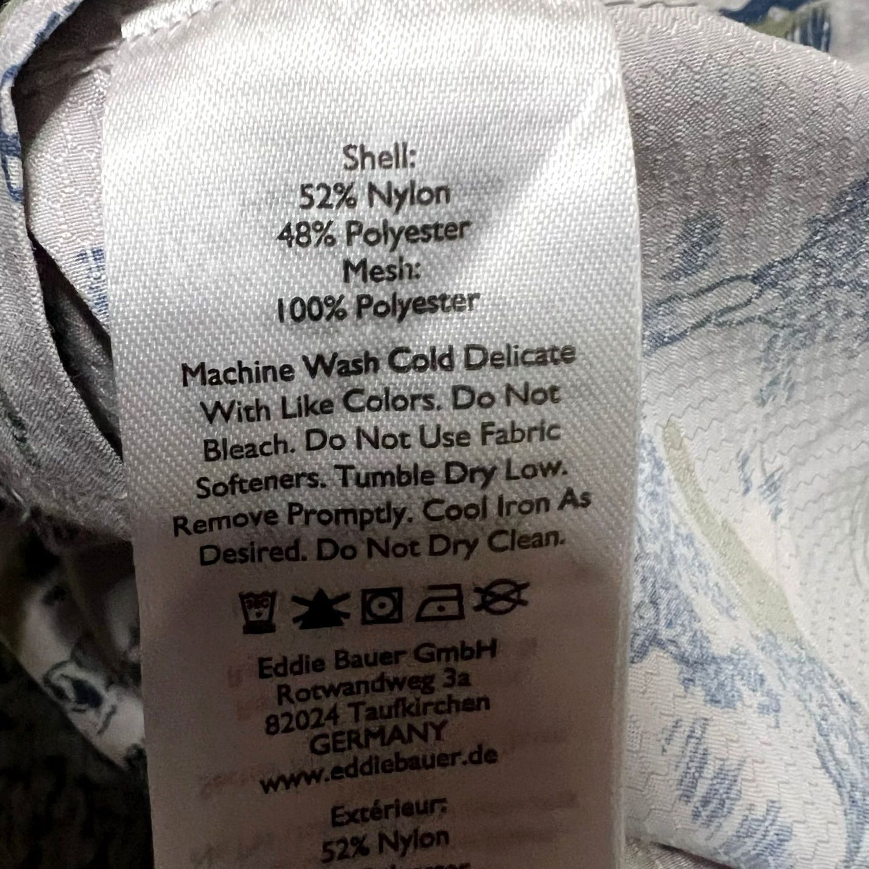 Eddie Bauer Eddie Bauer Shirt Mens XL Tall Outdoor Performance Fishing Tree All Over Print Size US XL / EU 56 / 4 - 8 Thumbnail