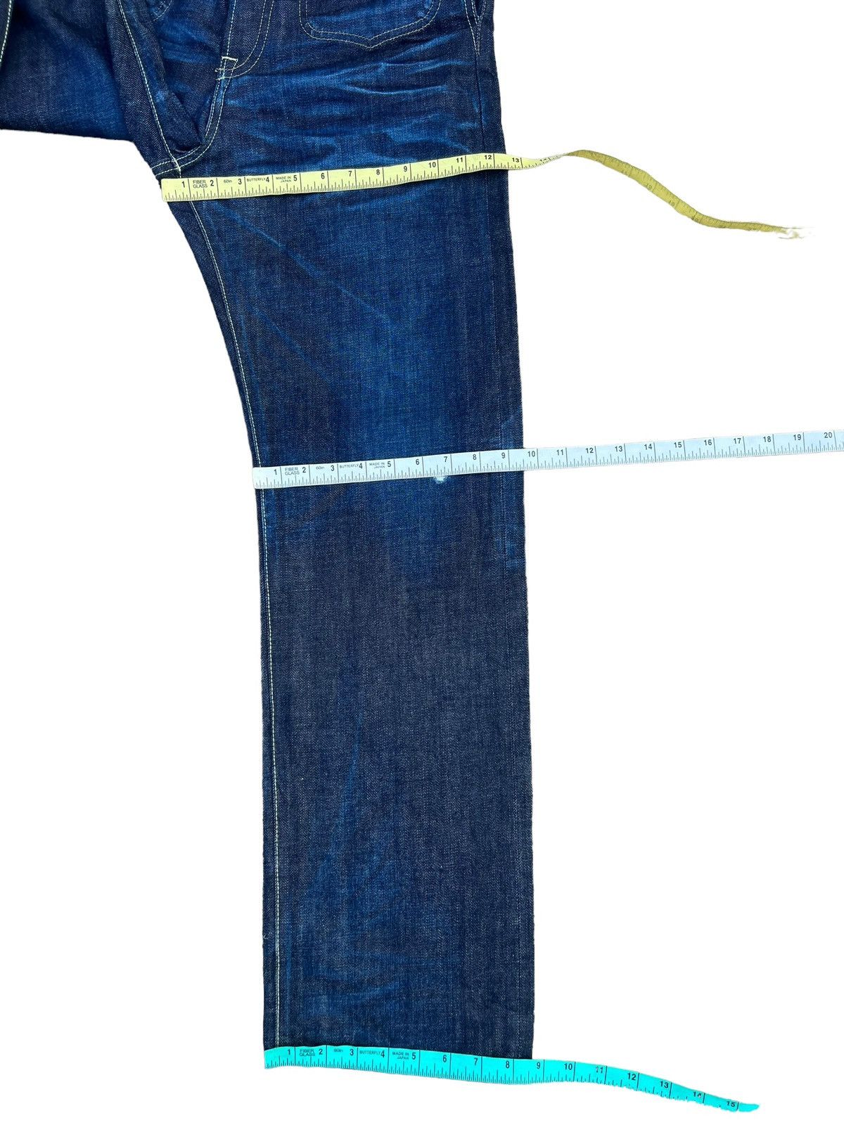 Schlussel GLAMB Tokyo Distressed 6 Pocket Denim Jeans Size US 32 / EU 48 - 4 Thumbnail