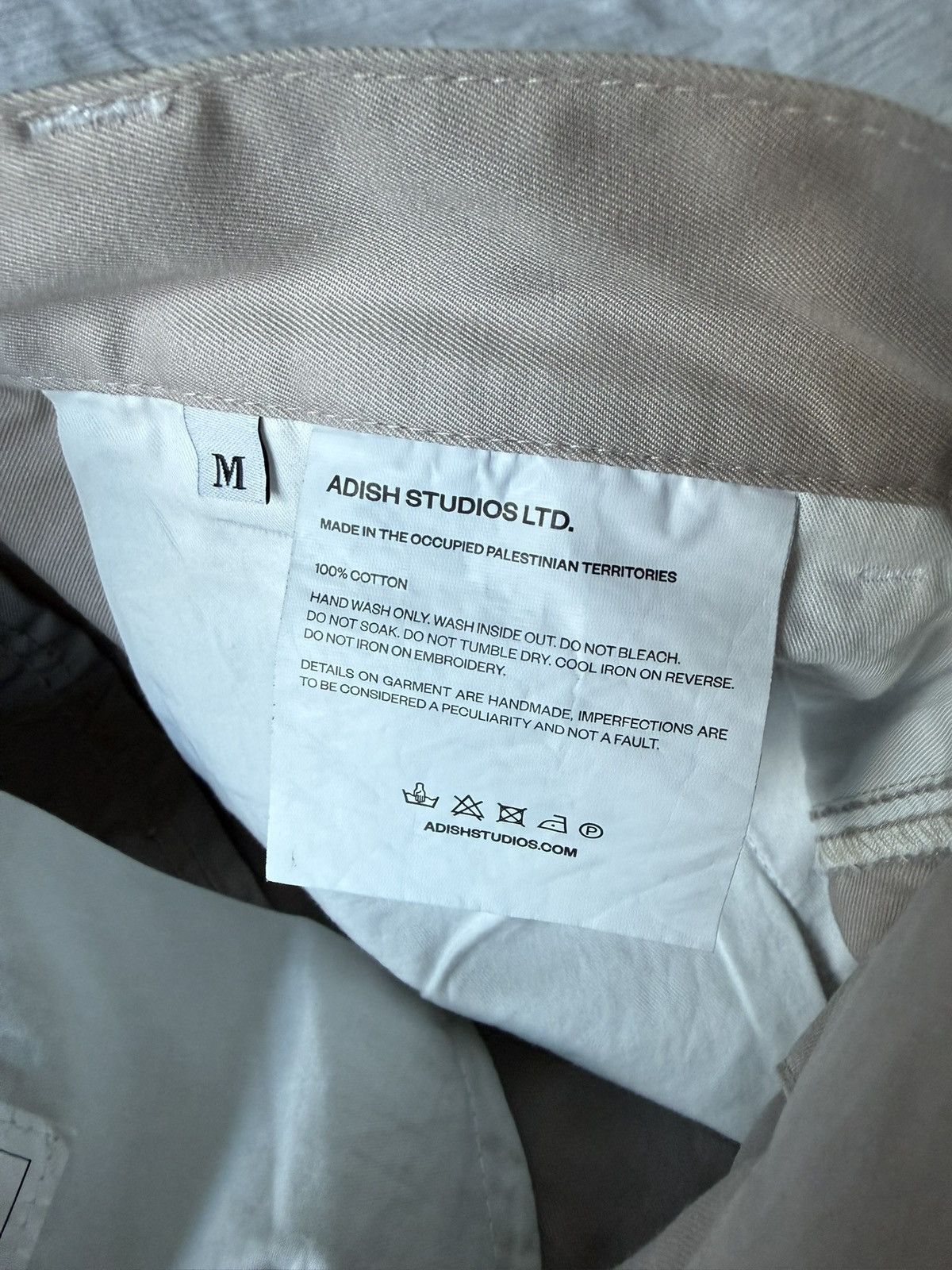 Adish Zeytoon Cotton Double Knee Pant Size US 32 / EU 48 - 4 Thumbnail