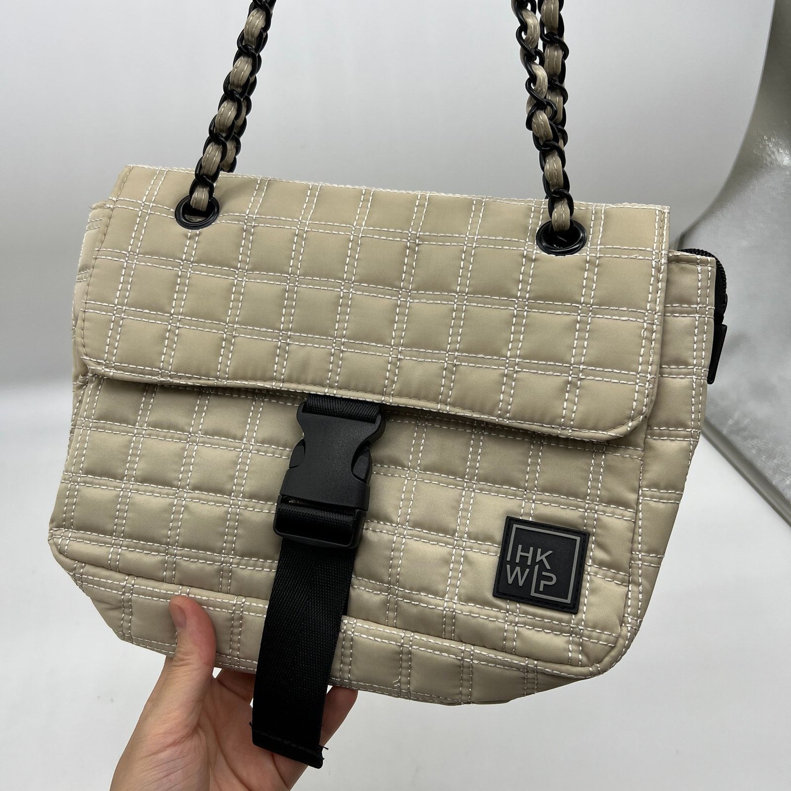 Other IHKWIP Quilted Flap Convertible Shoulder Bag wit Size ONE SIZE - 1 Thumbnail