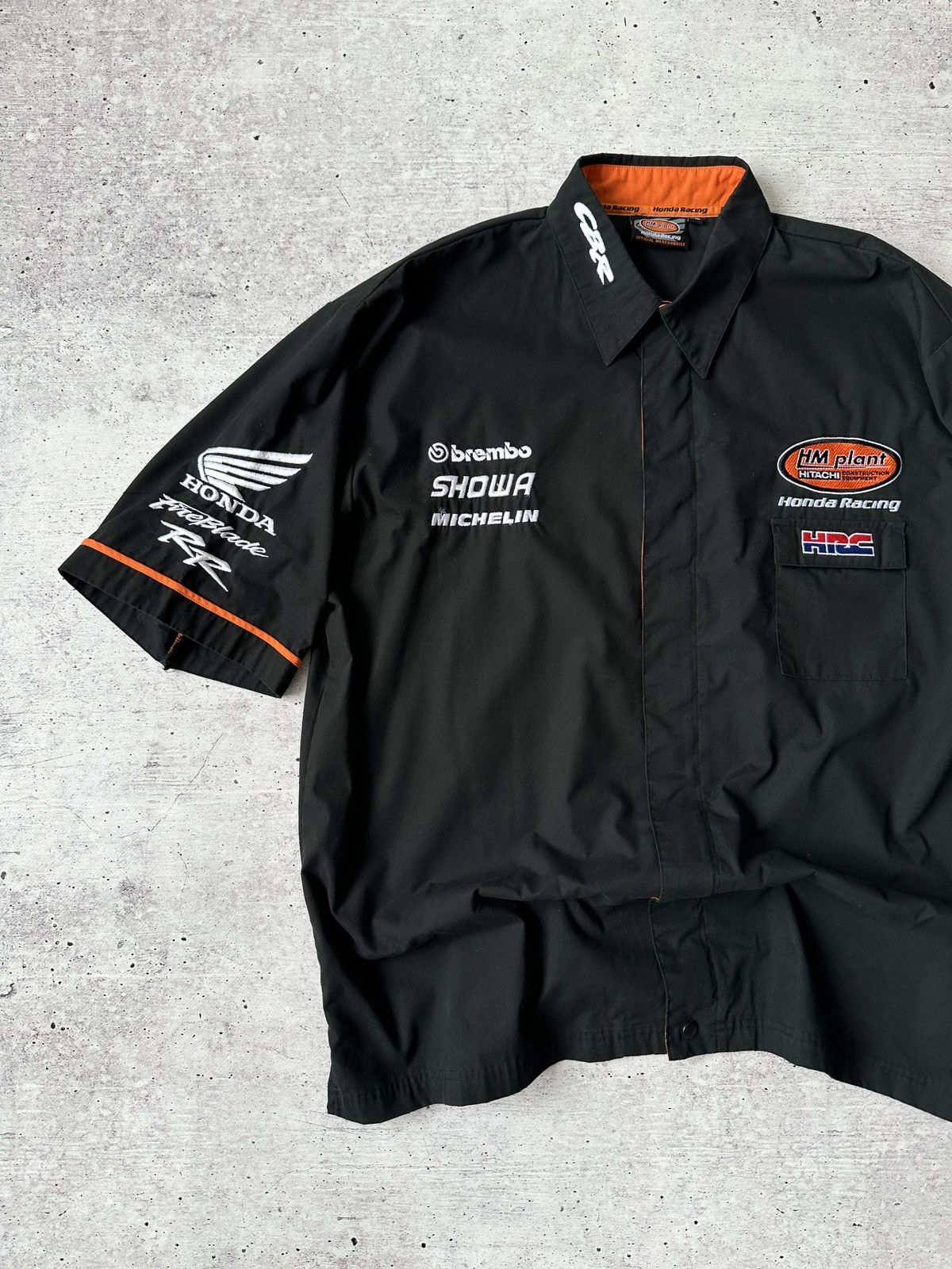 Honda Vintage Honda Racing Shirt HRC Moto GP Size US XXL / EU 58 / 5 - 4 Thumbnail