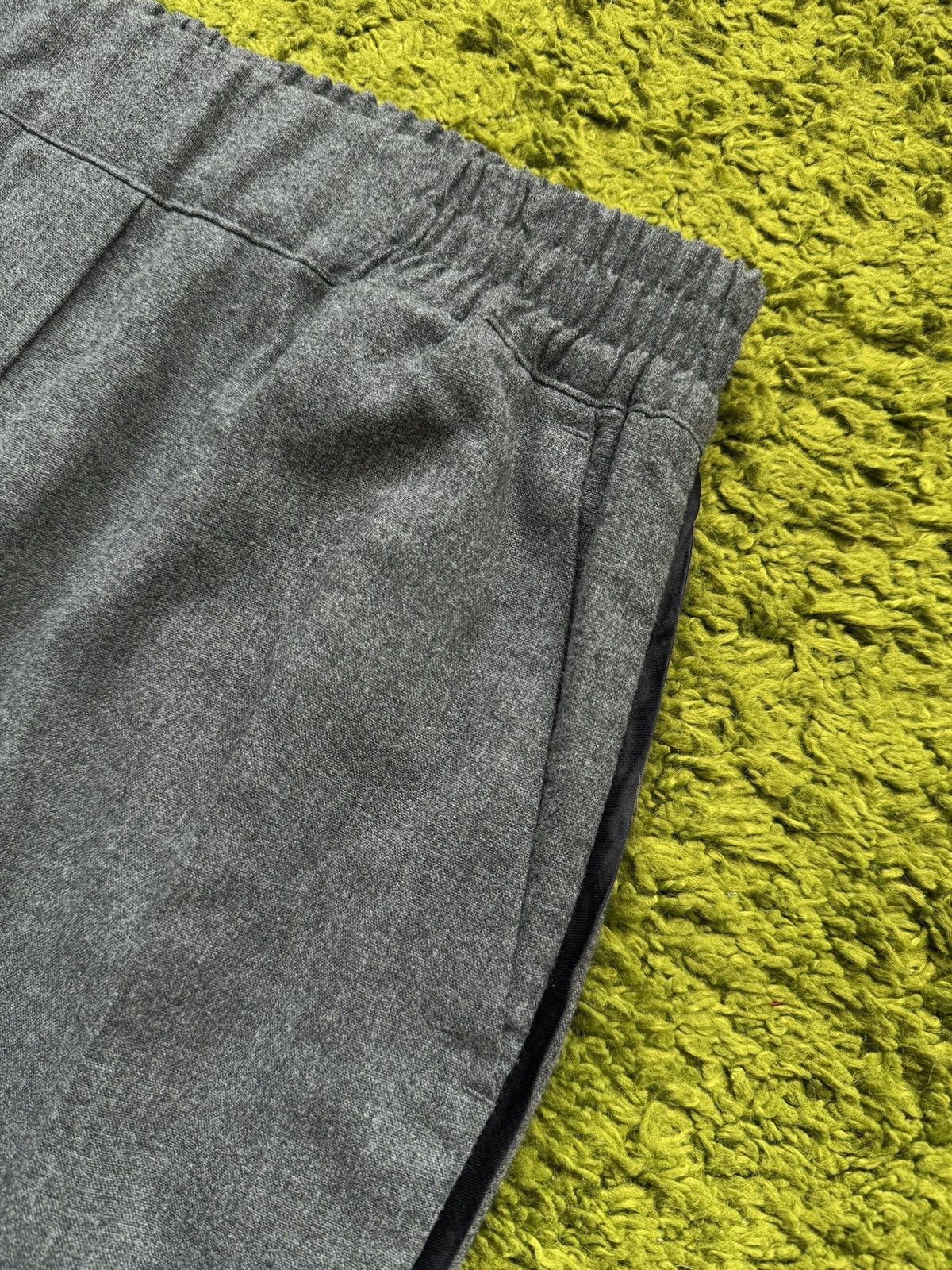 Sandro Sandro oldmoney wool linen blend wide leg joggers pants Size 25" / US 0 / IT 36 - 3 Thumbnail