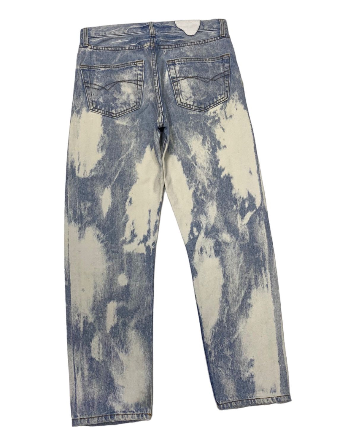If Six Was Nine BLEACHED JEANASIS DISTRESSED DENIM JEANS Size US 30 / EU 46 - 5 Thumbnail