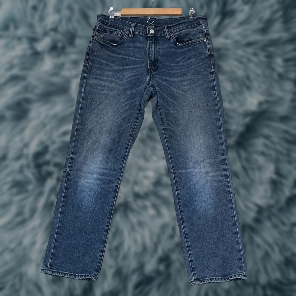 Denime LEVIS BLUE JEANS MENS 541 32x30 ATHLETIC FIT DISTRESSED 100% COTTON DENIM Regular 5-Pocket Size US 32 / EU 48 - 1 Thumbnail