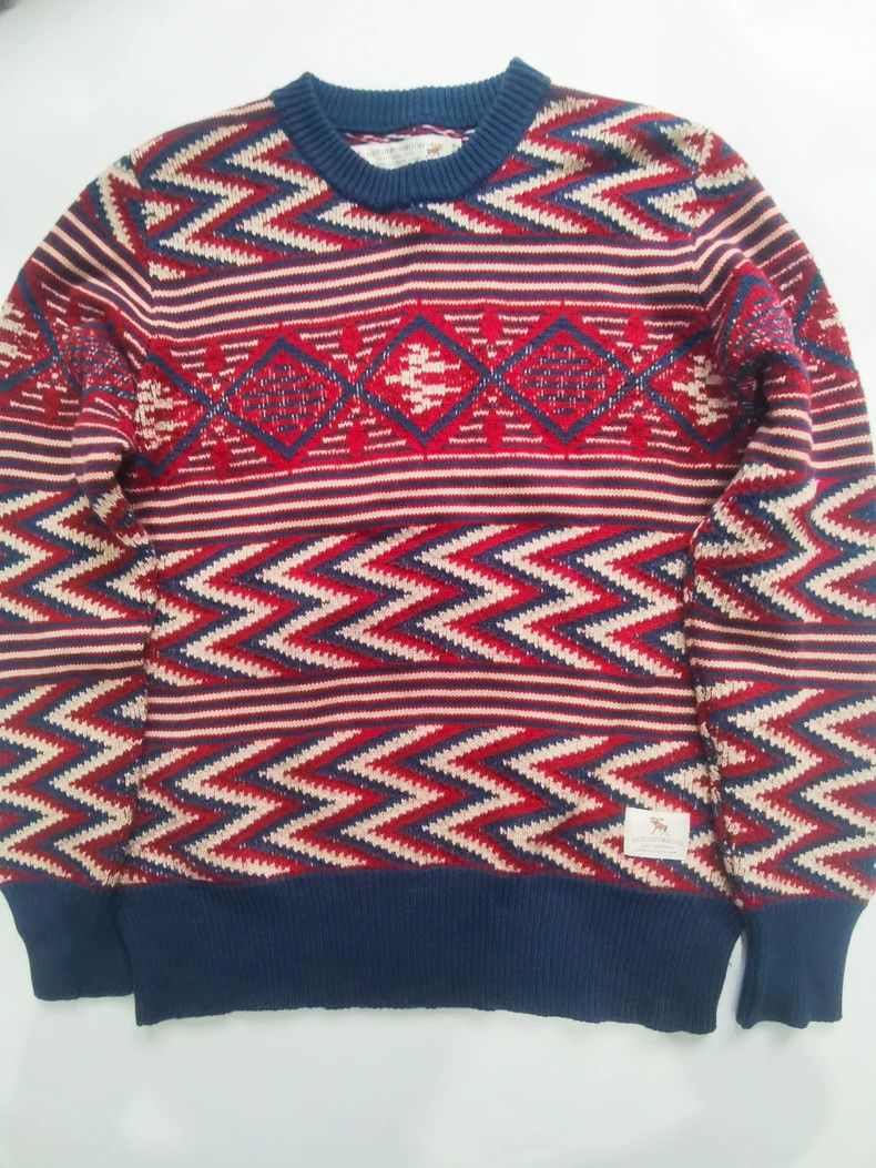 Neighborhood Neighborhood Fair Isle Ethnic Style Sweater - dmc Size US M / EU 48-50 / 2 - 1 Thumbnail