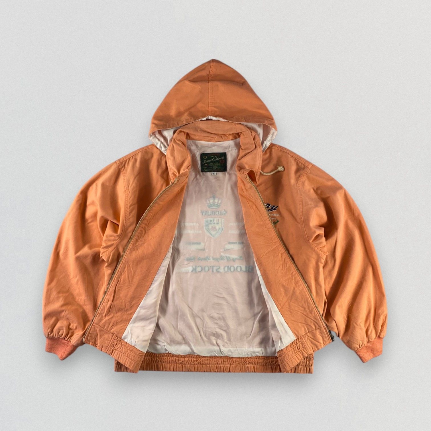 Japanese Brand Vintage Japanese Brand Blood Stock Bomber Jacket Size US L / EU 52-54 / 3 - 2 Thumbnail