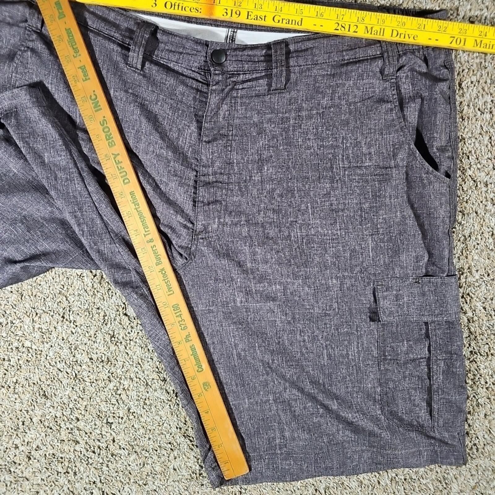 Lee Lee Gray Sz 44 Cargo Flap Pocket Shorts Size US 44 / EU 60 - 4 Thumbnail