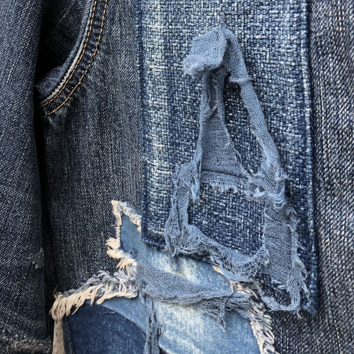 Levi's Made & Crafted Levis Made & Crafted Type IV Trucker Boro Made In Japan 🇯🇵 Size US M / EU 48-50 / 2 - 6 Thumbnail