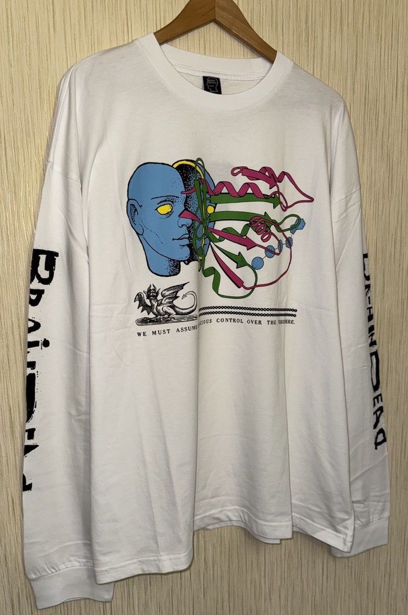 Brain Dead BRAIN DEAD Conscious Control long sleeve tee Shirt NEW Sz XL Size US XL / EU 56 / 4 - 4 Thumbnail