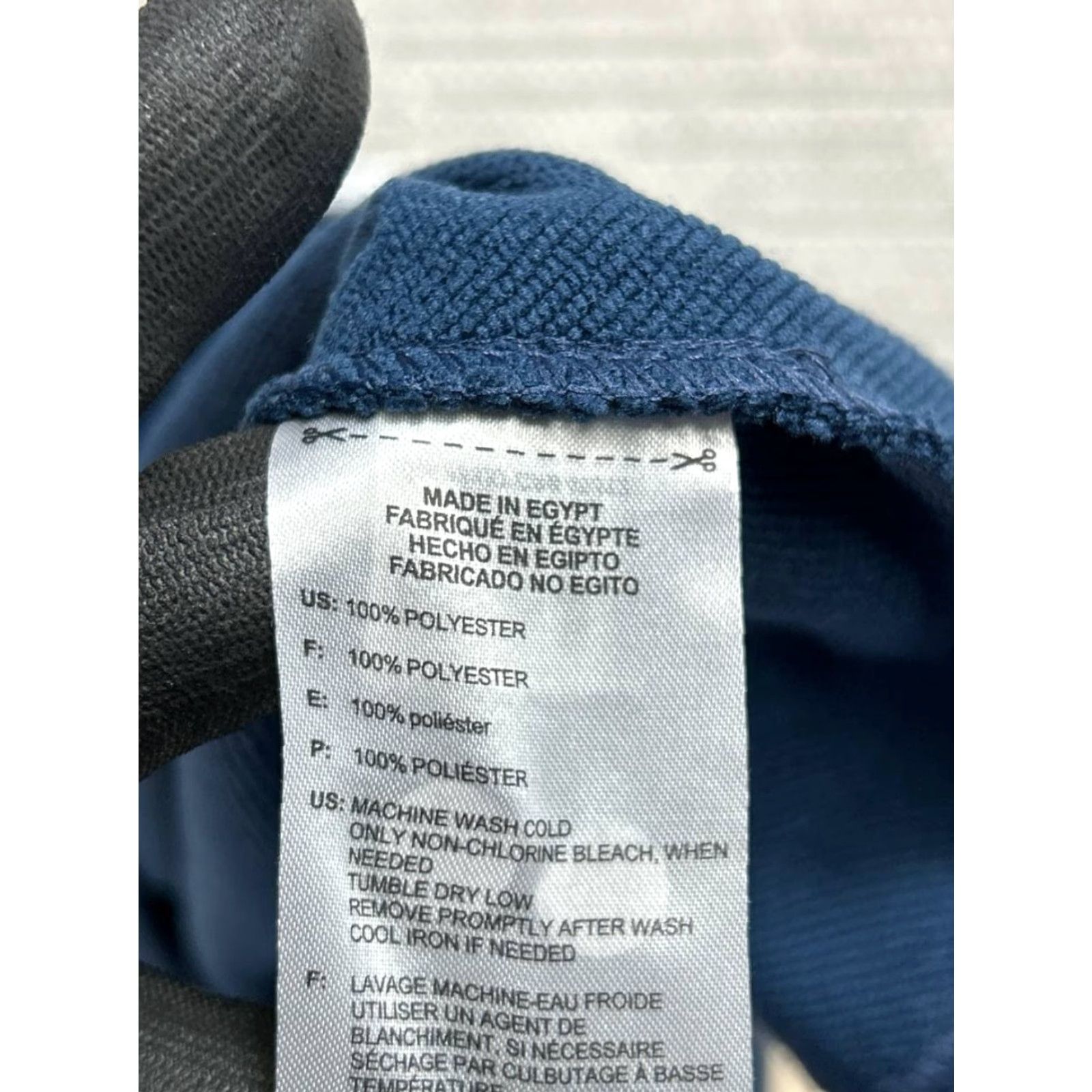 Adidas Adidas Golf Jacket Mens XL Blue Striped French Terry 1/4 Zip Running Athleisure Size US XL / EU 56 / 4 - 5 Thumbnail