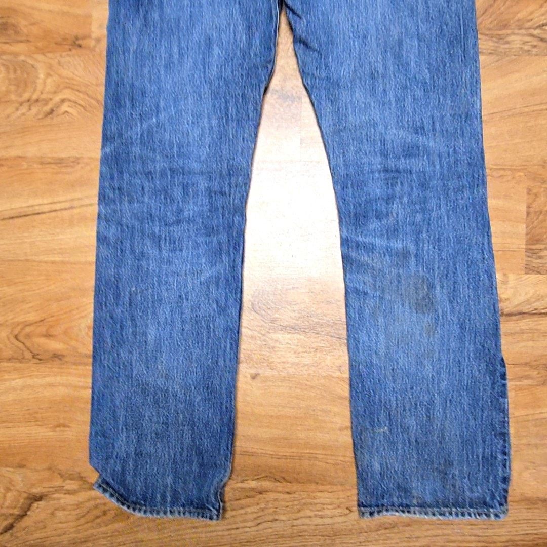 Levi's Levi's 501 Jeans Button Fly Faded Blue Denim 34x34 Size US 34 / EU 50 - 7 Thumbnail