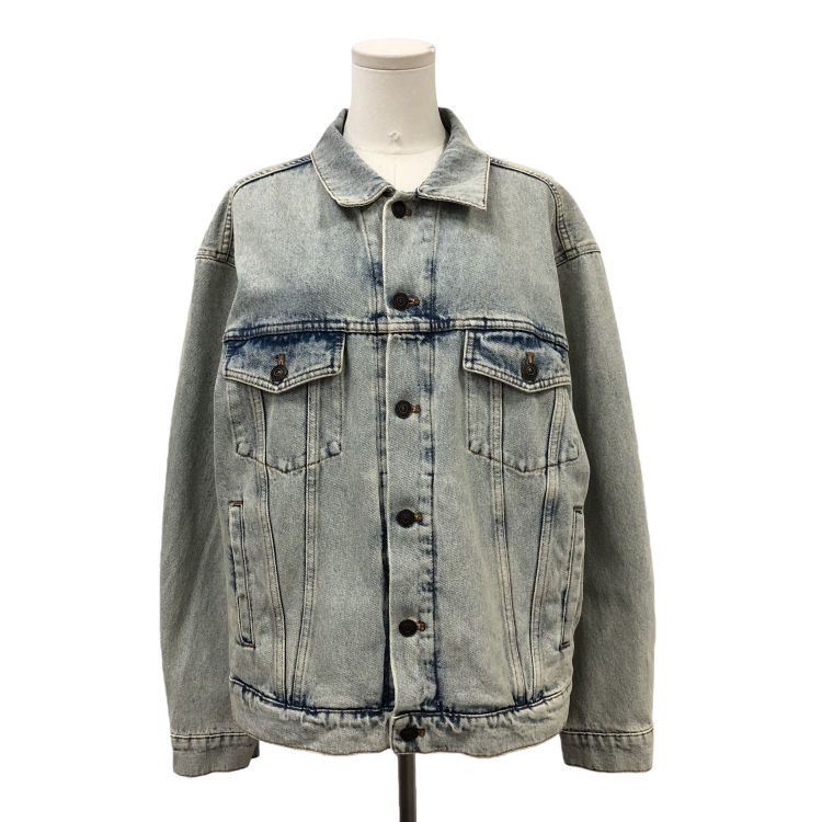 Balenciaga Balenciaga Logo Denim Jacket Size 36 Size XS / US 0-2 / IT 36-38 - 1 Thumbnail