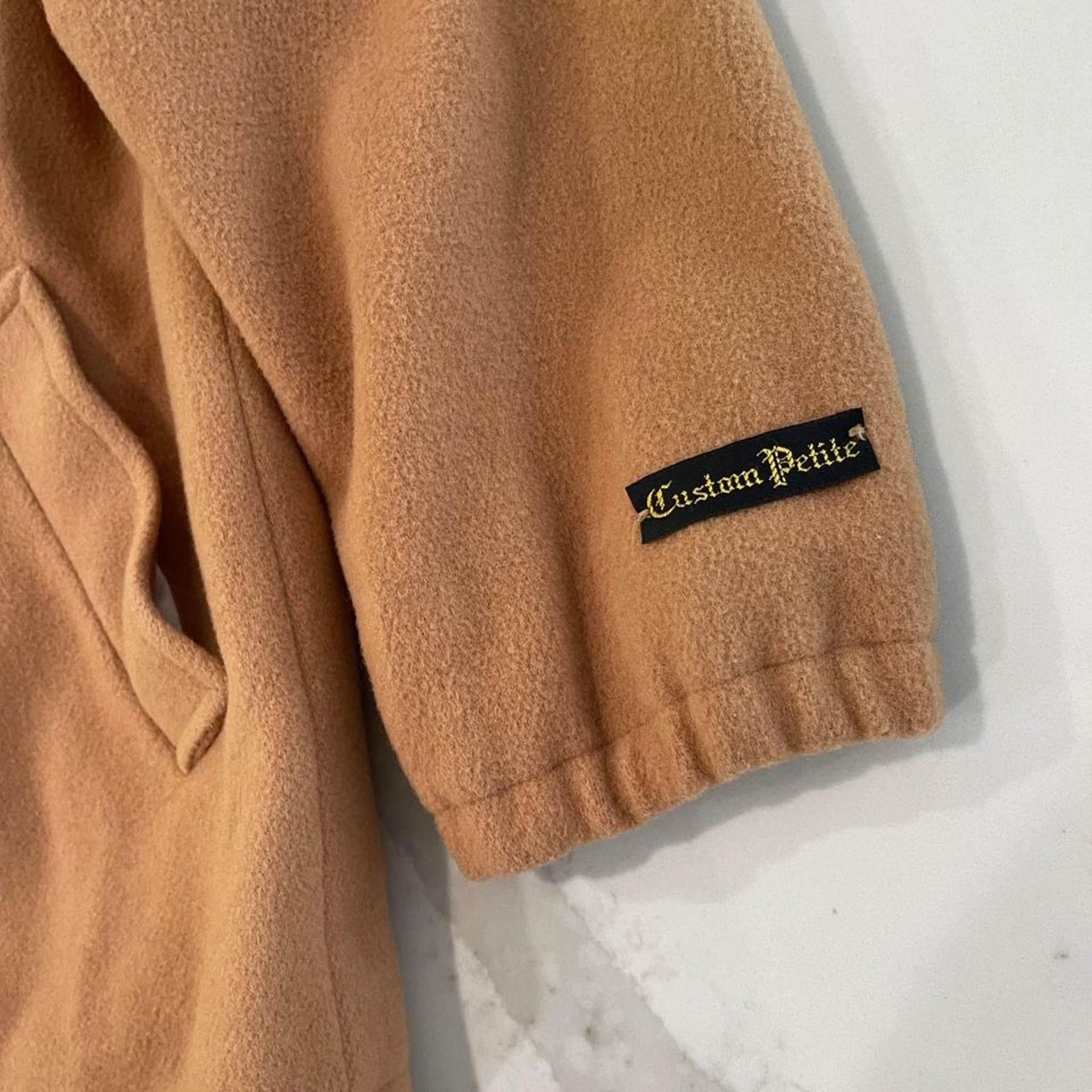 Mackintosh Vintage Authentic Mackintosh Vestcoat Wool Tan Womens 8P Size M / US 6-8 / IT 42-44 - 3 Thumbnail