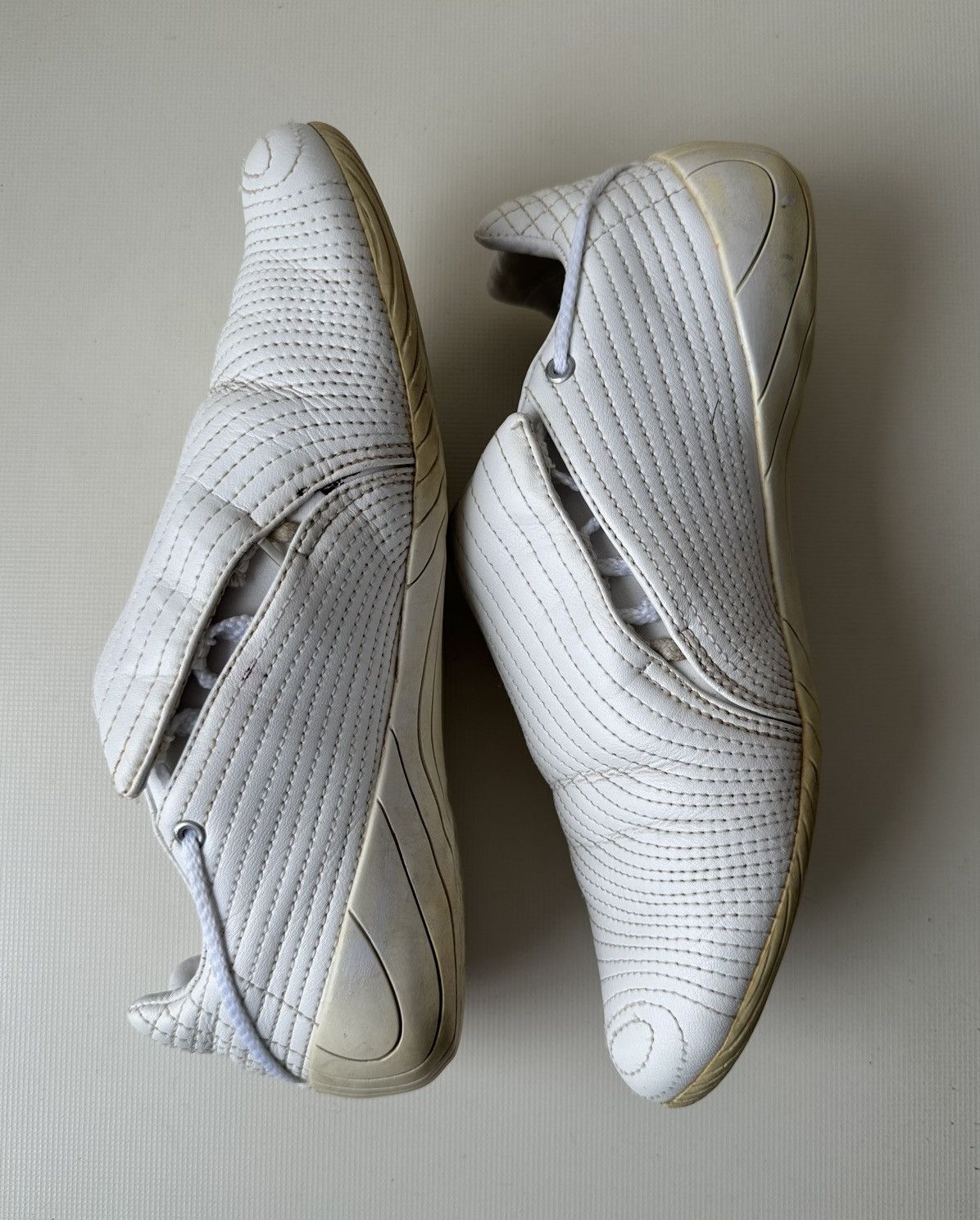 Puma Puma Budoka white low top sneakers sokuto vintage shoes Size US 7.5 / EU 40-41 - 2 Thumbnail