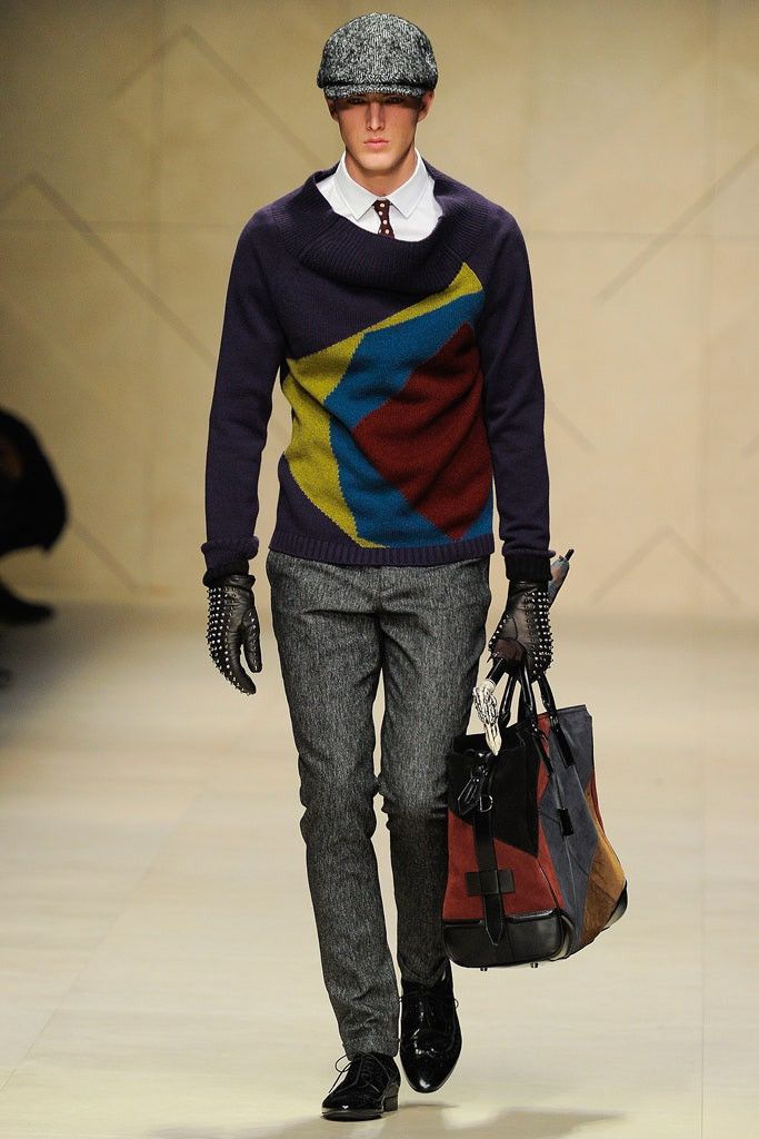 Burberry Prorsum Burberry Prorsum Cashmere Sweater Cowl Neck Size US S / EU 44-46 / 1 - 1 Thumbnail