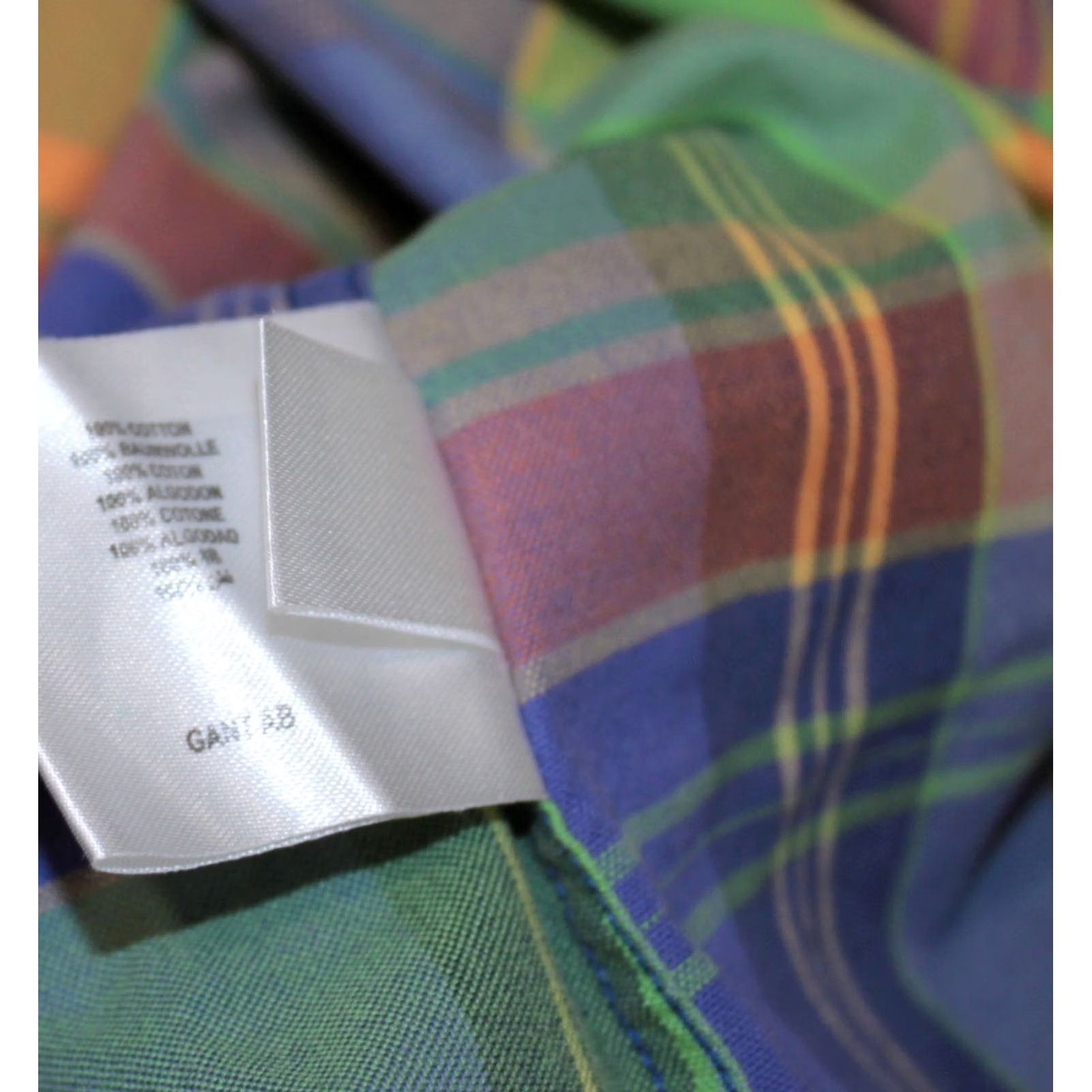 Gant GANT Shirt Oxford Multicoloured mens Size S Size US S / EU 44-46 / 1 - 8 Thumbnail