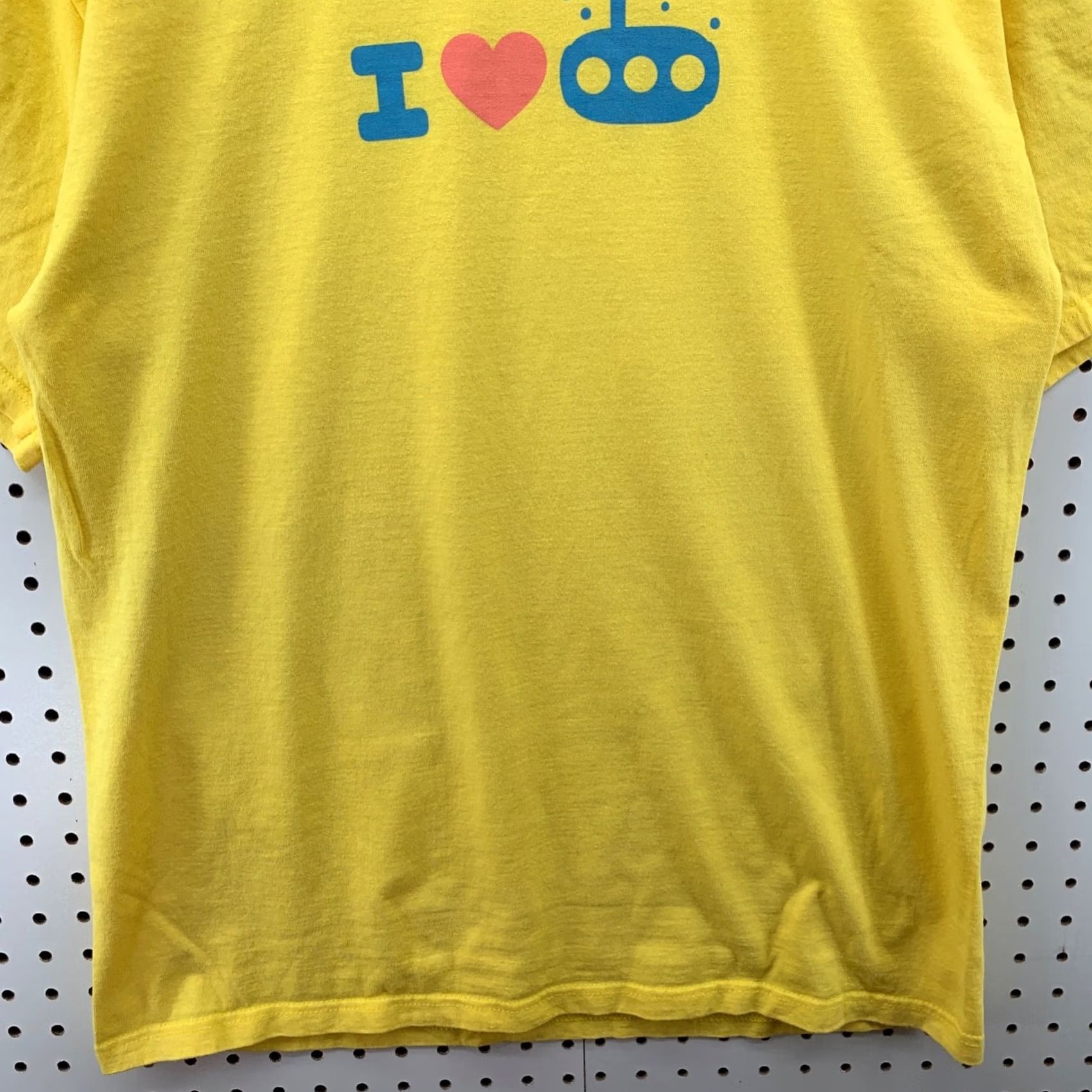 Anvil VINTAGE I Love Yellow Submarine Shirt Mens L Logo 90s Band Music T-Shirt Size US L / EU 52-54 / 3 - 4 Thumbnail