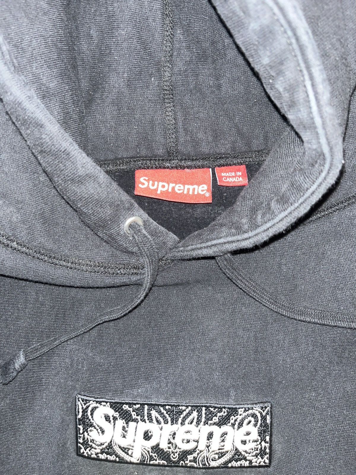 Supreme Bandana box logo supreme hoodie Size US L / EU 52-54 / 3 - 2 Thumbnail