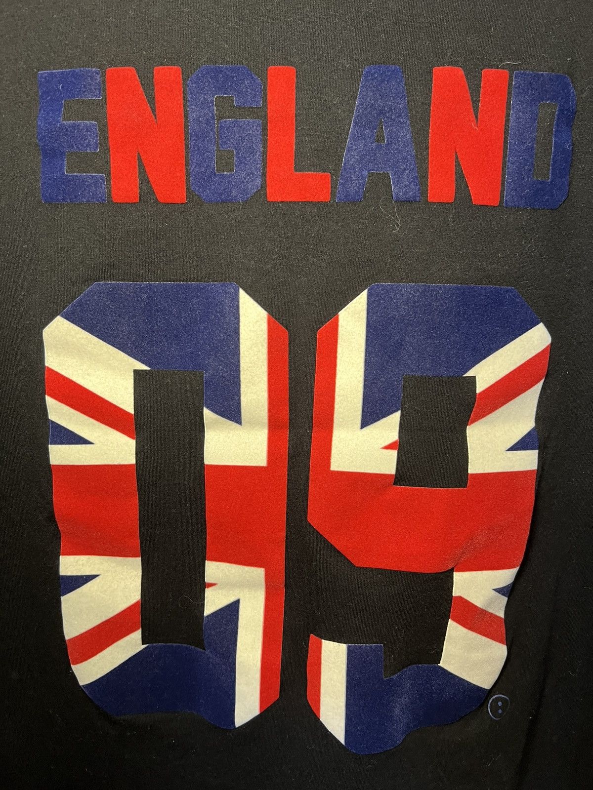 CHOCOOLATE Chocolate brand velvet UK flag number longsleeve shirt Size US XL / EU 56 / 4 - 4 Thumbnail