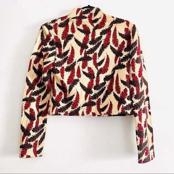 St. John St. John Collection Marie Gray Top S Long Sleeve Crop Mockne Size S / US 4 / IT 40 - 4 Thumbnail