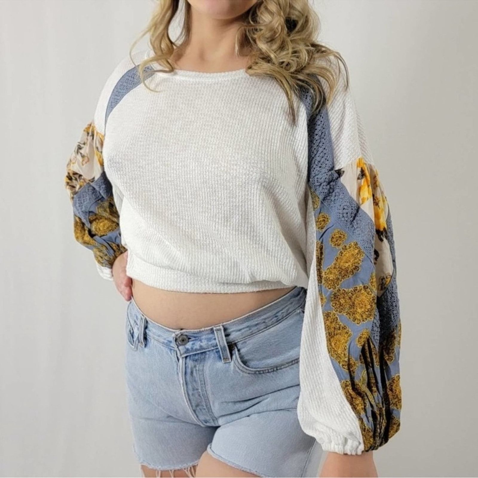 Free People Free People Casual Clash Thermal Top Size XS / US 0-2 / IT 36-38 - 10 Thumbnail