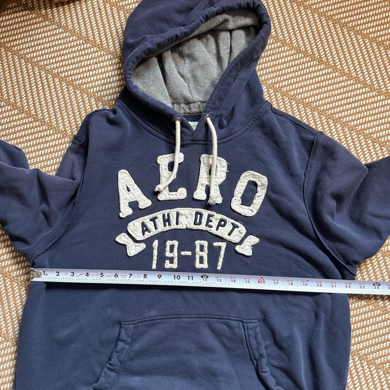 Aeropostale Y2K 2000s Aeropostale Navy Blue Hoodie XL Size US XL / EU 56 / 4 - 6 Thumbnail