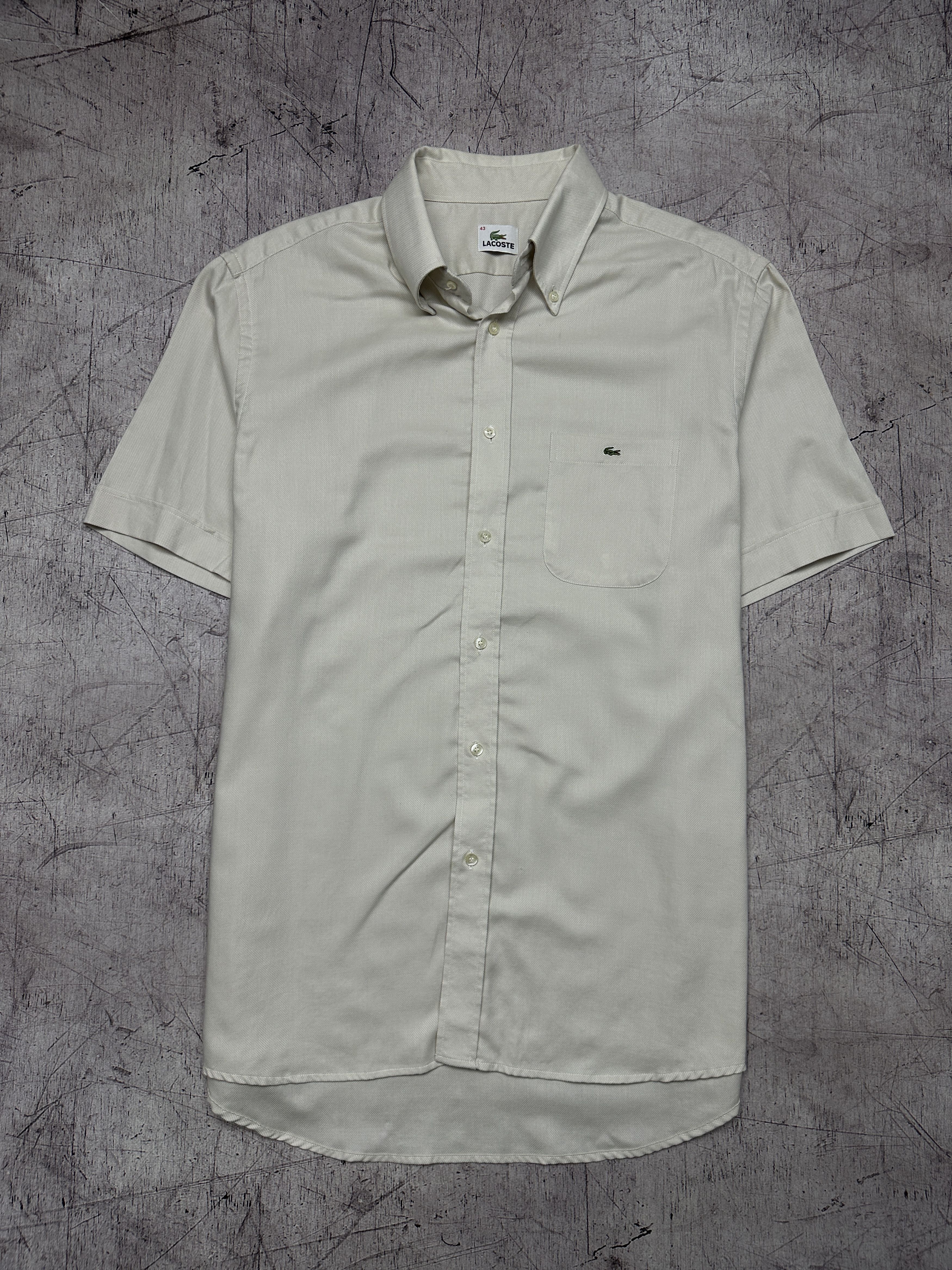 Lacoste Lacoste Vintage Mens Short Sleeve Shirt Size US XL / EU 56 / 4 - 1 Thumbnail