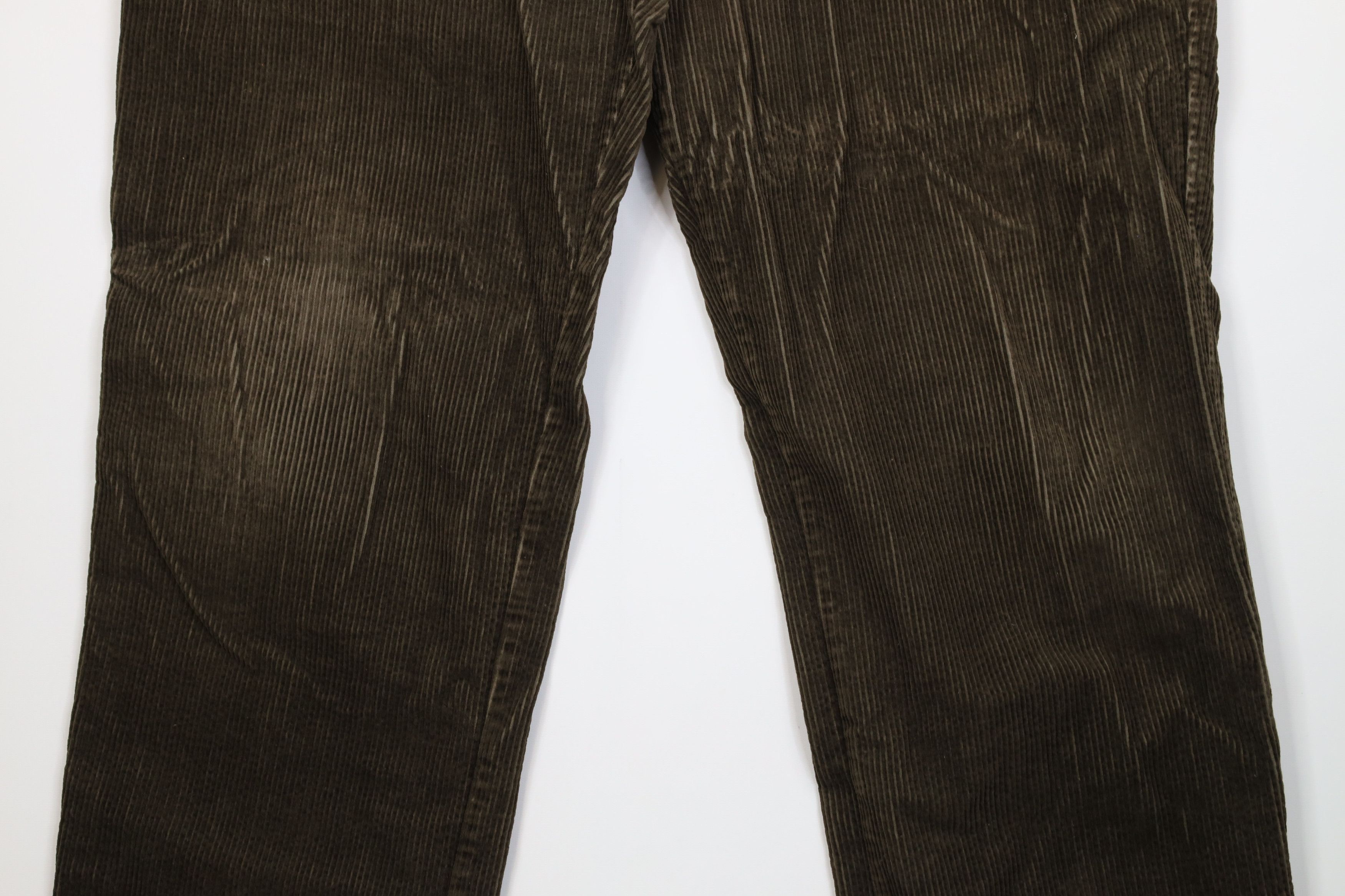 Woolrich Woolen Mills Vintage 90s Y2K Woolrich Heavy Wide Leg Corduroy Chino Pants Size US 42 / EU 58 - 3 Thumbnail
