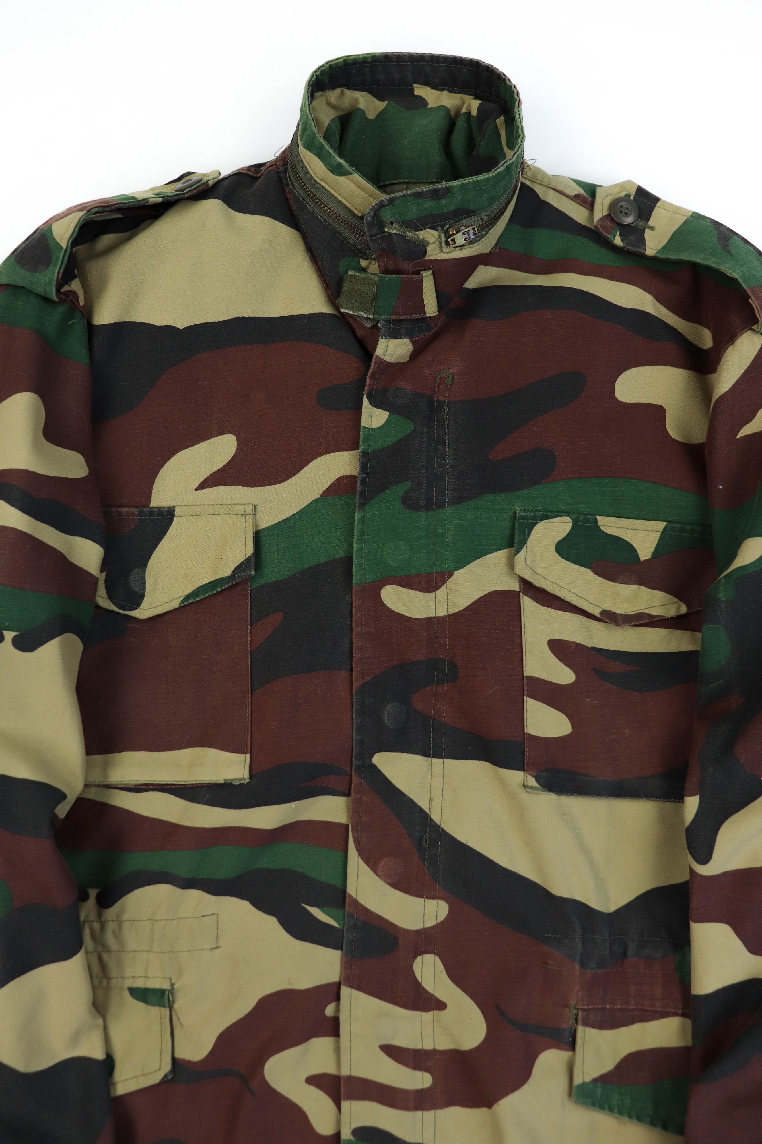 Other Vintage 70s Reproduction? 1976 Camo Field Jacket Size US M / EU 48-50 / 2 - 3 Thumbnail