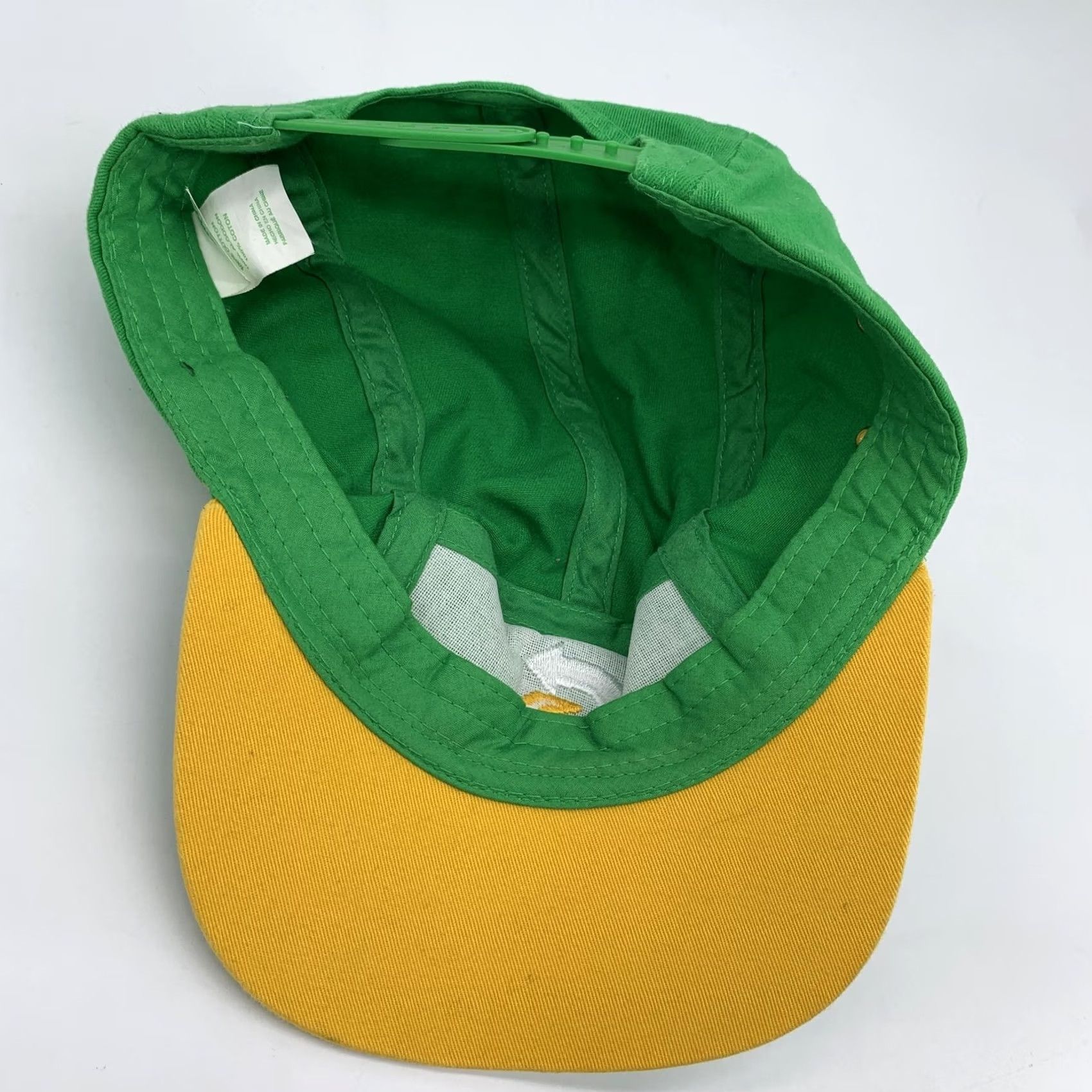 Vintage Subway Hat Cap 5 Panel Snap Back Mens Green Twill One Size Baseball Workwear Mens Size ONE SIZE - 5 Thumbnail