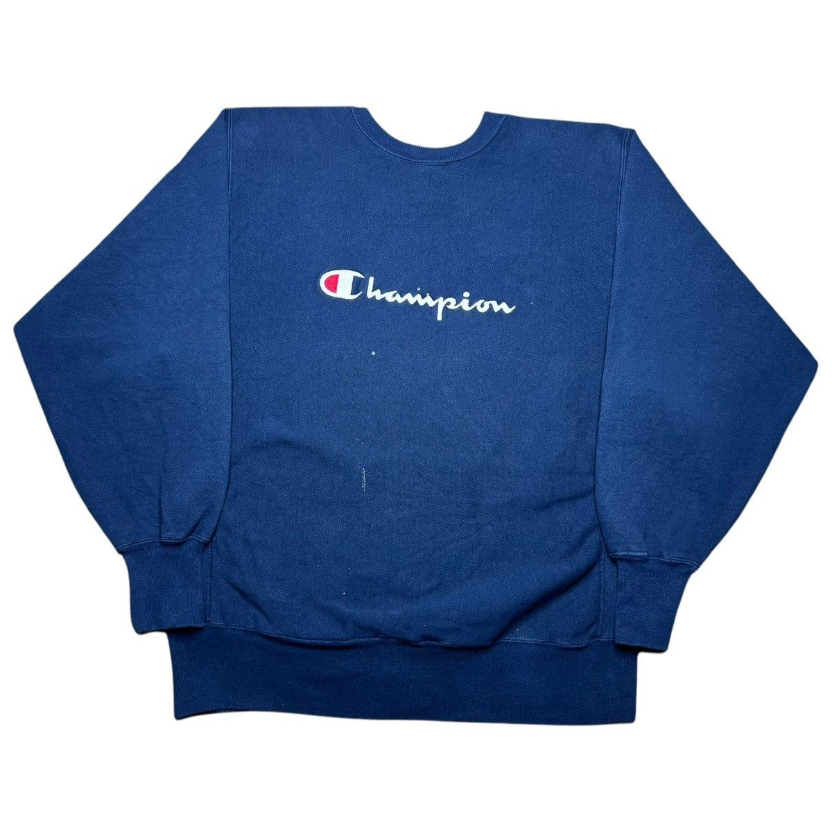 Champion × Vintage 1990s Champion Embroidered Reverse Weave Pullover Sweatshirt Size US XL / EU 56 / 4 - 1 Thumbnail