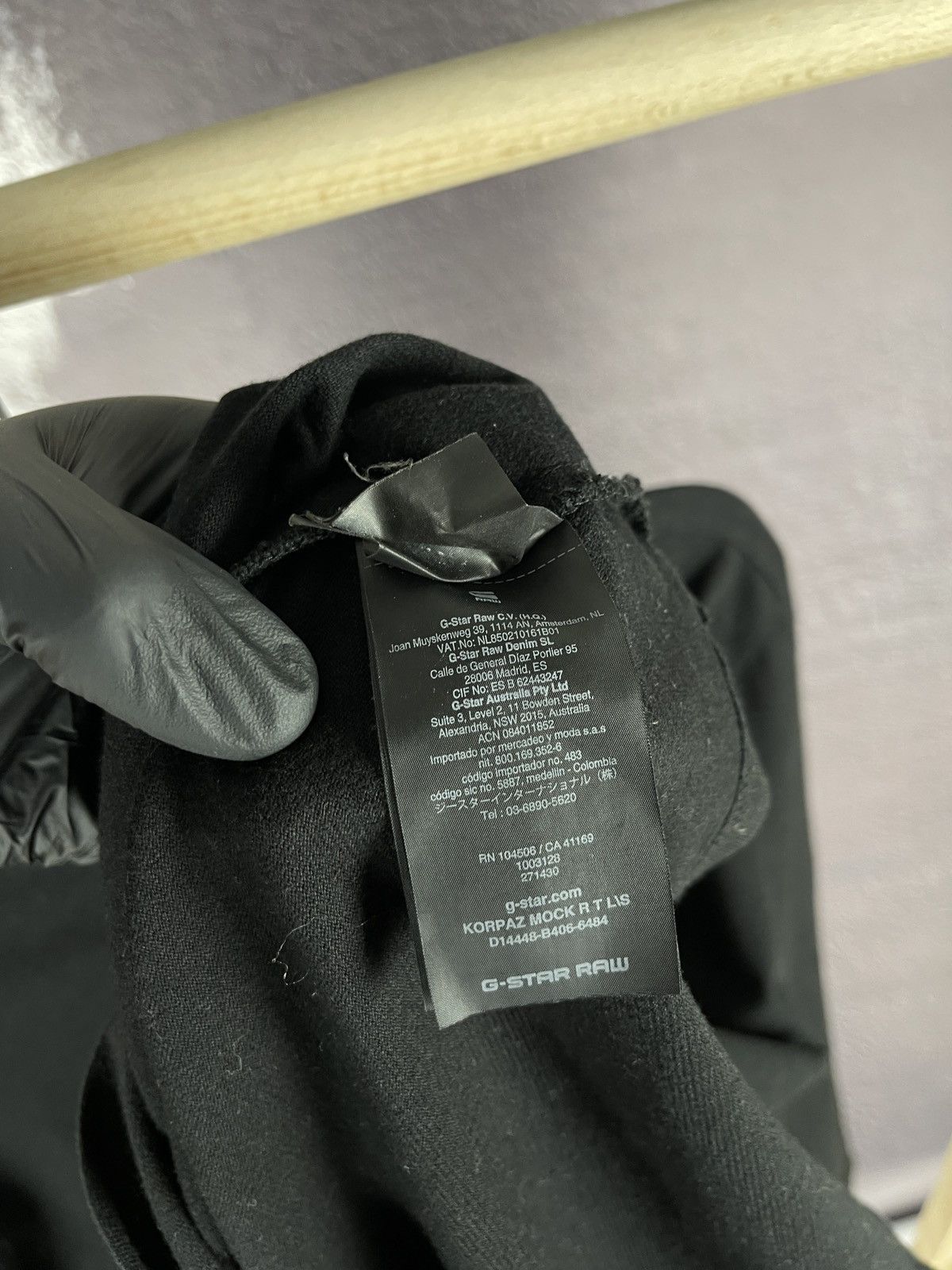 G-Star G-Star Raw Korpaz Mock neck R long sleeve tee shirt Size US S / EU 44-46 / 1 - 8 Thumbnail