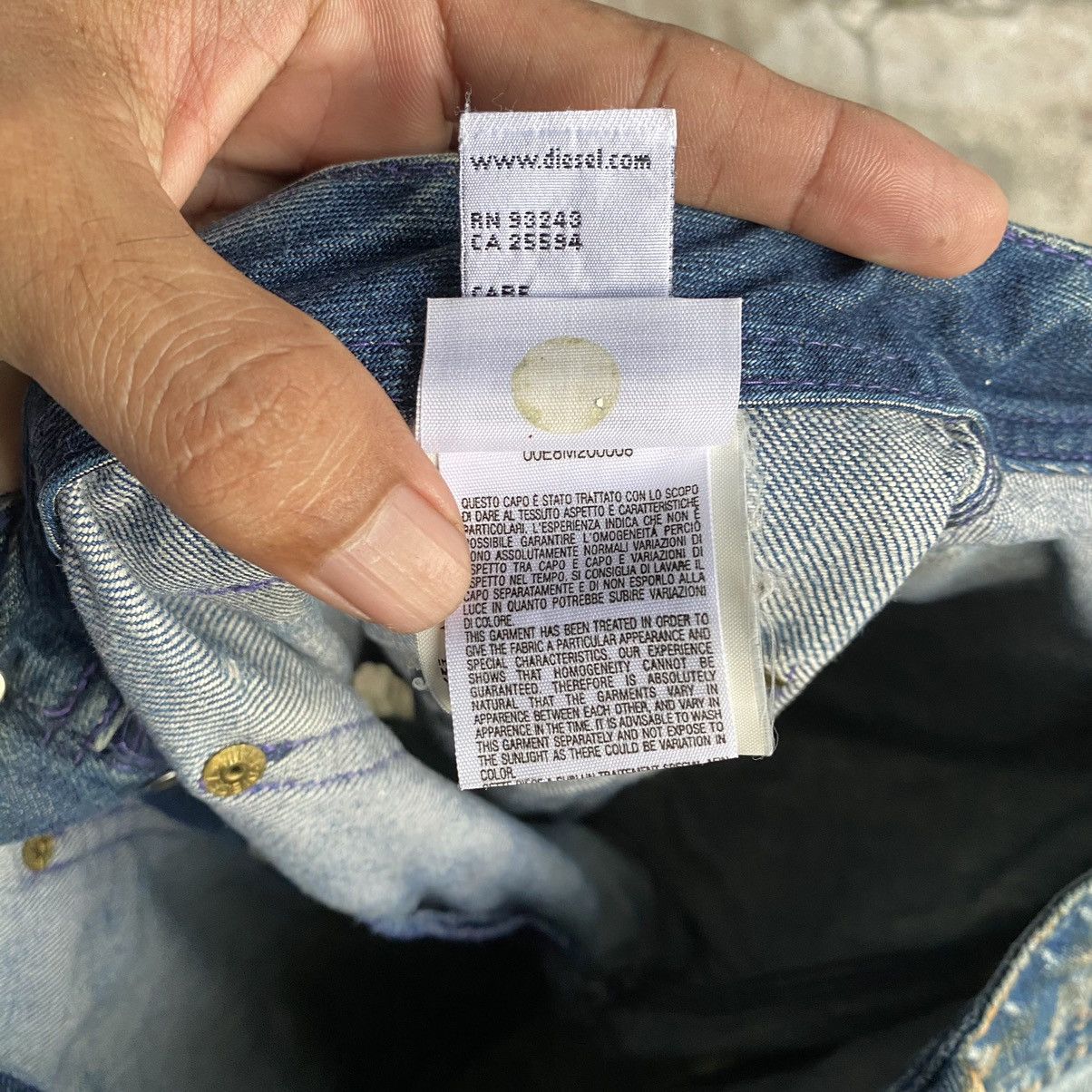Diesel RARE! Diesel Flared Bushpant Denim Size US 30 / EU 46 - 14 Thumbnail