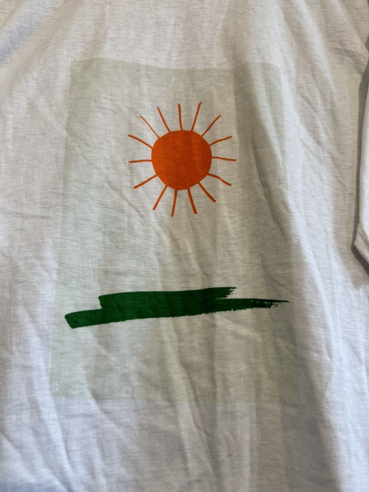Fiorucci Vintage 90s Fiorucci Sun Flower Art Tee Hype Designer 2 whit Size US XXL / EU 58 / 5 - 5 Thumbnail