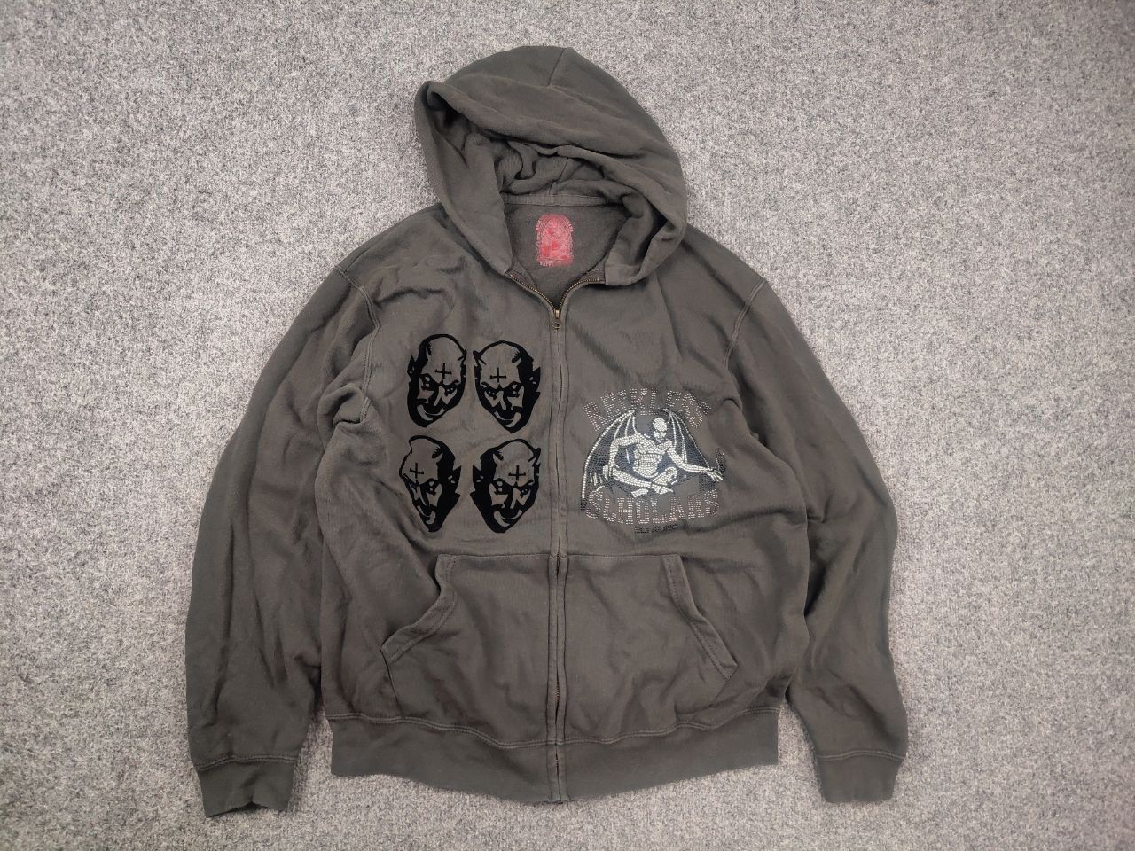 Reckless Scholars Rare Vintage Reckless Scholars University Zip Hoodie LGB Size US M / EU 48-50 / 2 - 9 Thumbnail