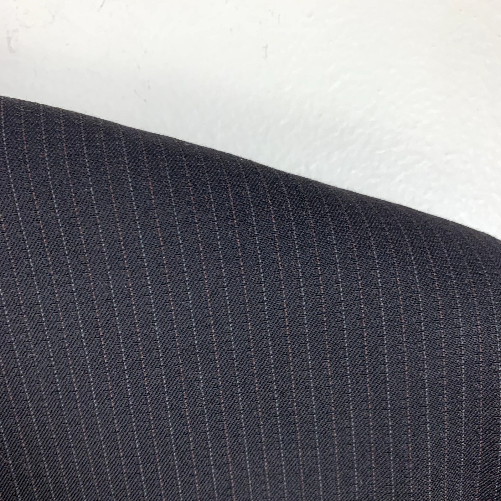 Jhane Barnes Jhane Barnes Brown Pinstripe Blazer Sport Coat Wool 46 46R Size 46R - 5 Thumbnail