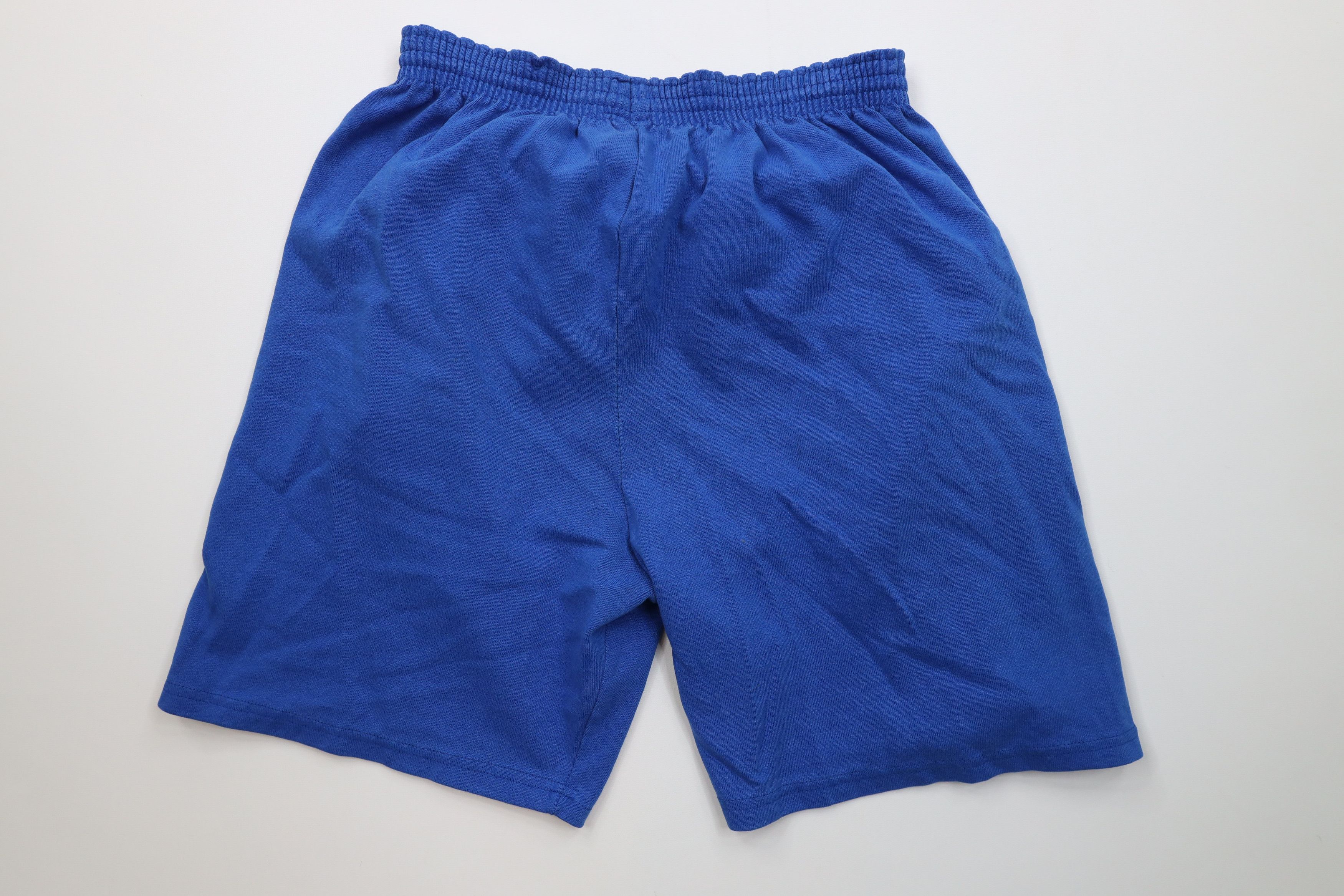Champion Vintage 90s Champion Faded Above Knee Dad Shorts Royal Blue Size US 32 / EU 48 - 8 Thumbnail
