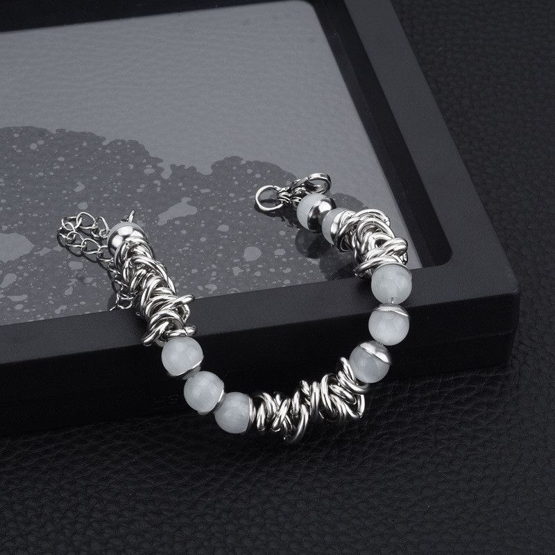 Jewelry Hip-hop Bracelet Y2K Punk Chain Gotch Bracelets Chains Size ONE SIZE - 4 Thumbnail