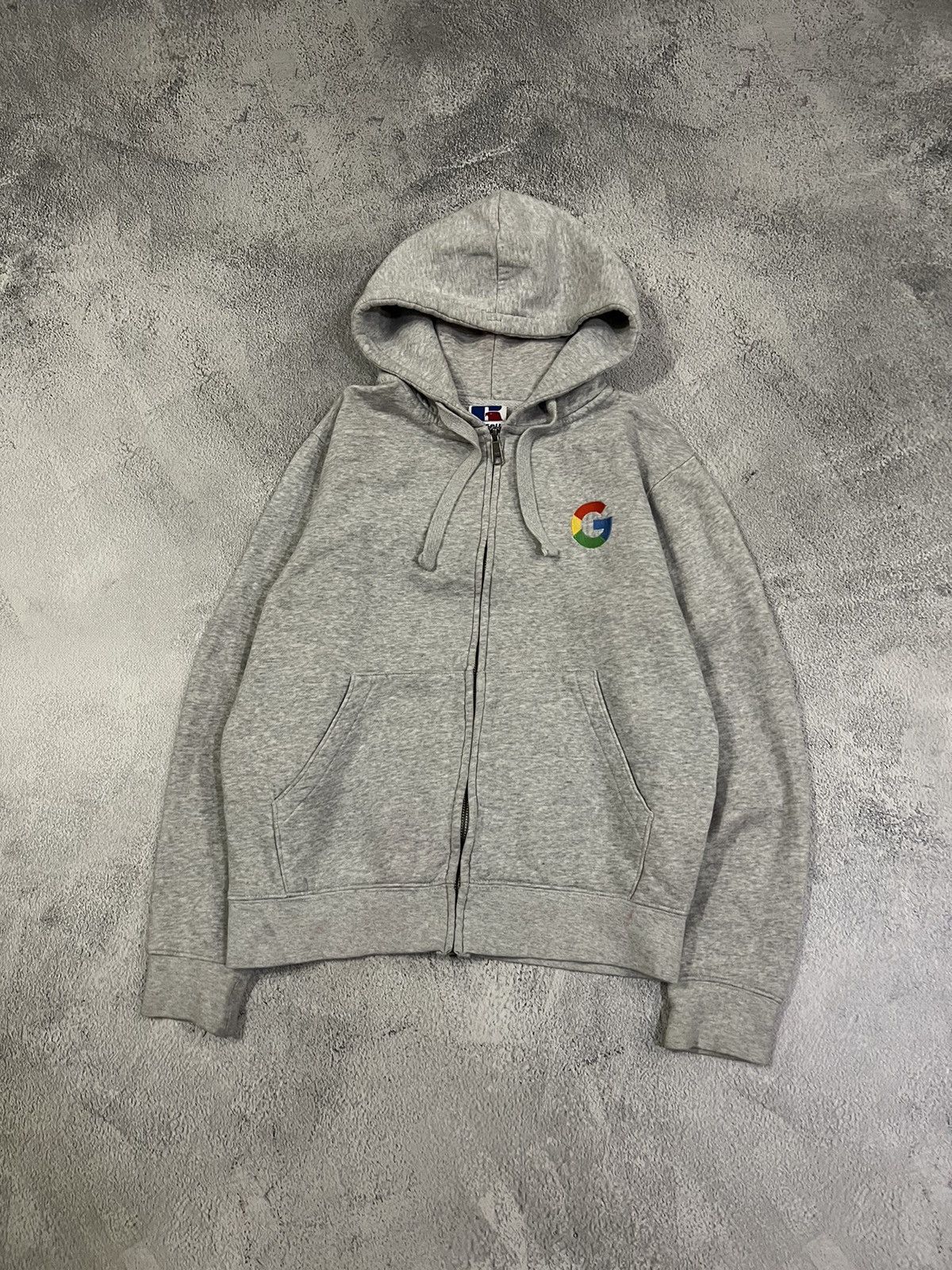 Designer × Vintage Vintage Y2k Google Zip Hoodie 00’s Size US XS / EU 42 / 0 - 1 Thumbnail
