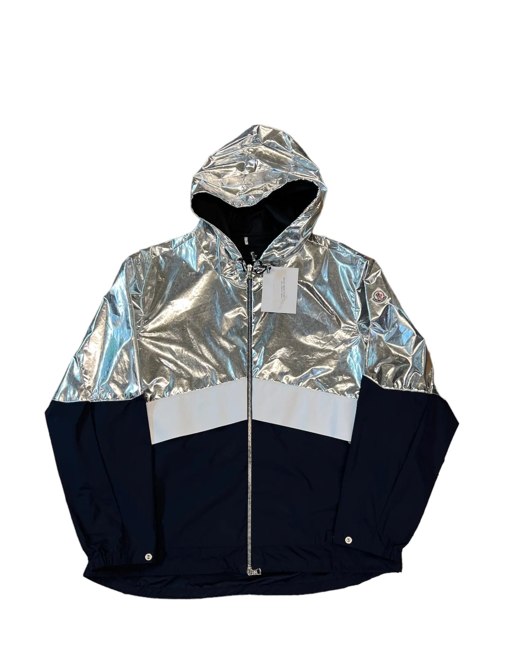 Moncler Metallic Windbreaker Size US M / EU 48-50 / 2 - 1 Thumbnail