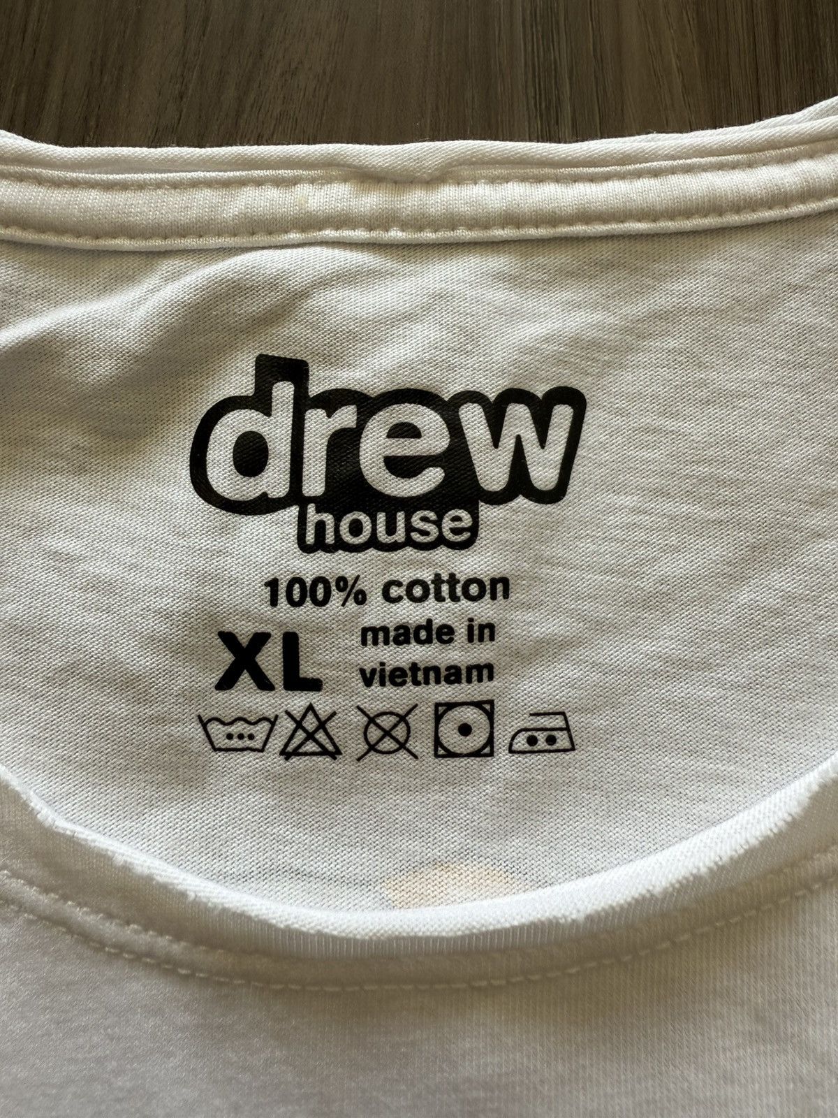 Drew House Drew House Sleeveless Graphic Tank Top XL White Cotton Logo Size US XL / EU 56 / 4 - 3 Thumbnail
