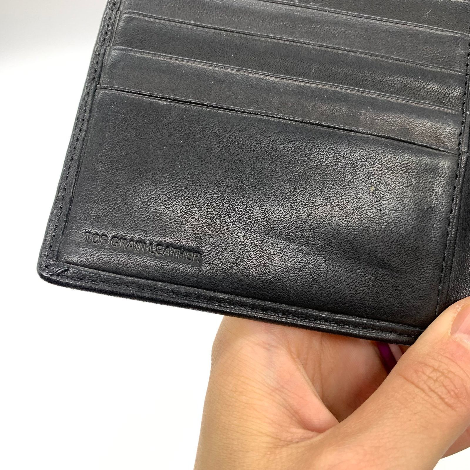 Other Top Gran Leather Black Bi Fold Wallet Size ONE SIZE - 3 Thumbnail
