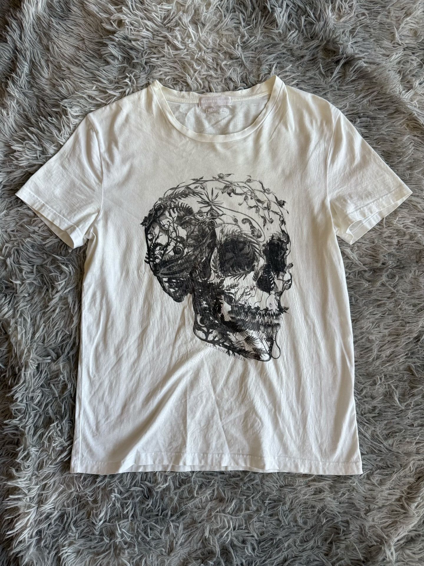 Alexander McQueen Alexander McQueen White T-Shirt S Women Size S / US 4 / IT 40 - 1 Thumbnail