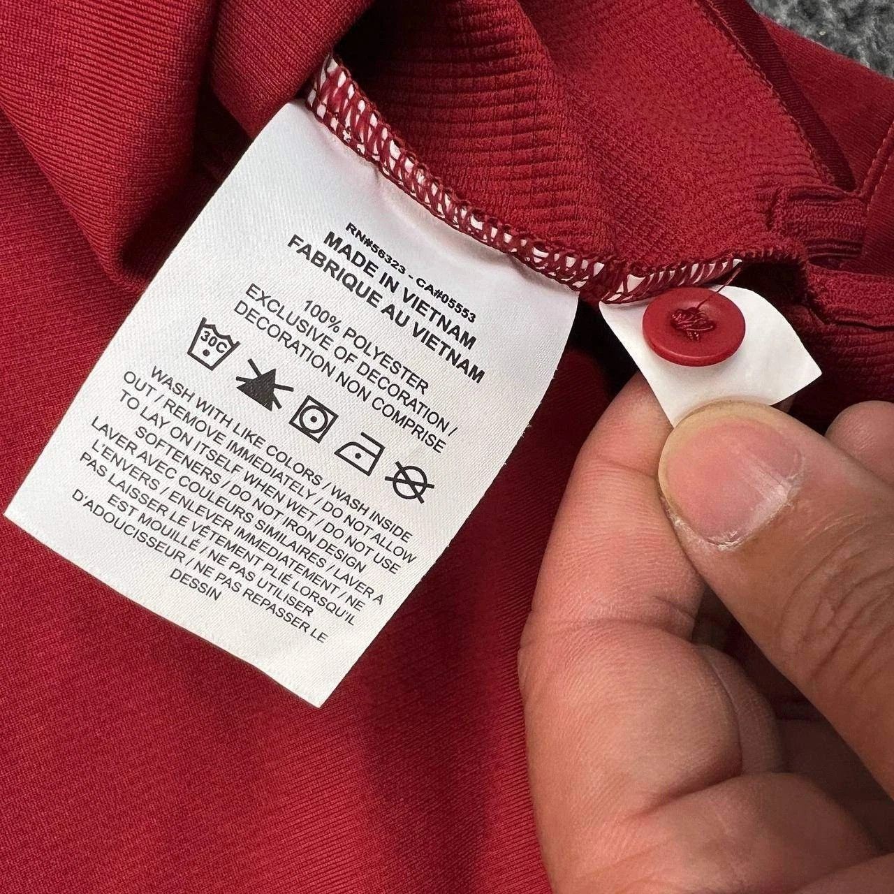 Nike Nike Stanford Cardinal Dri-Fit Polo Shirt Men XXL Collared Size US XXL / EU 58 / 5 - 5 Thumbnail