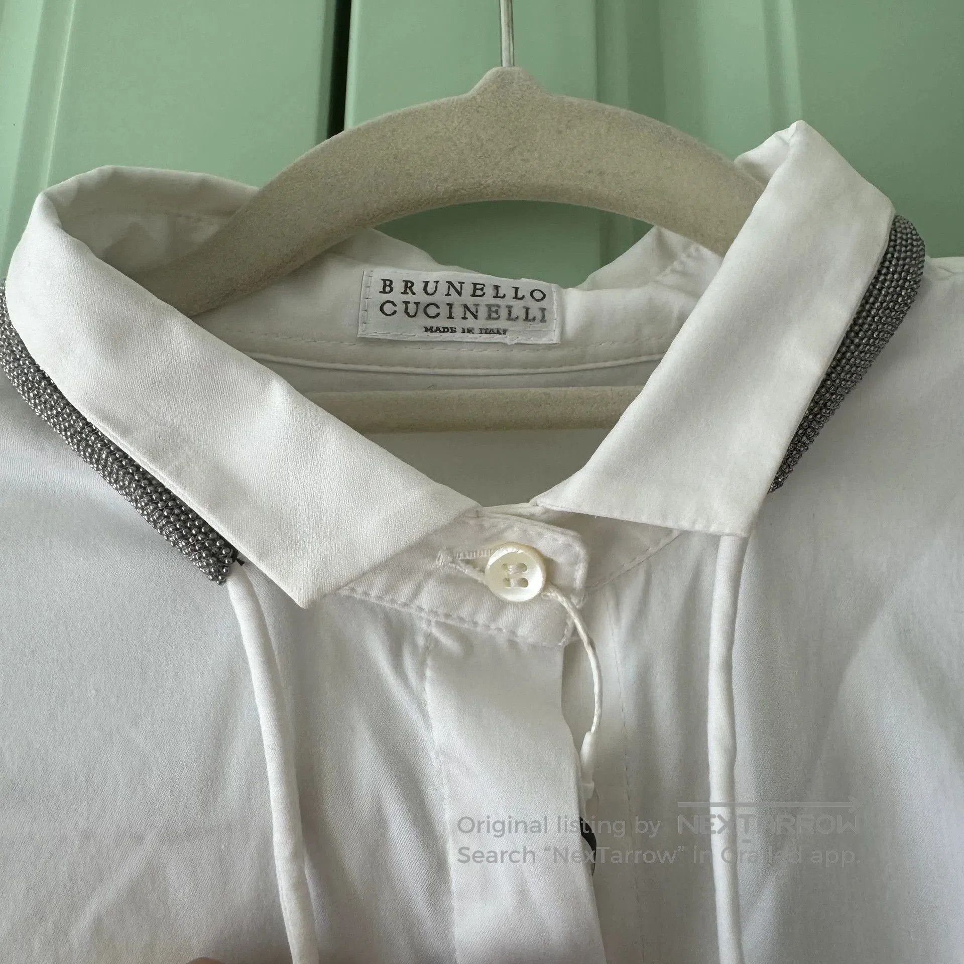 Brunello Cucinelli Brunello Cucinelli White Shirt M. Size US M / EU 48-50 / 2 - 6 Thumbnail